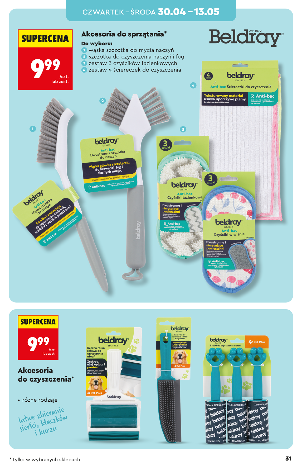 biedronka - Biedronka - Hity i inspiracje leták na příští týden od neděle 26.04.2026 do soboty 09.05.2026 - page: 31