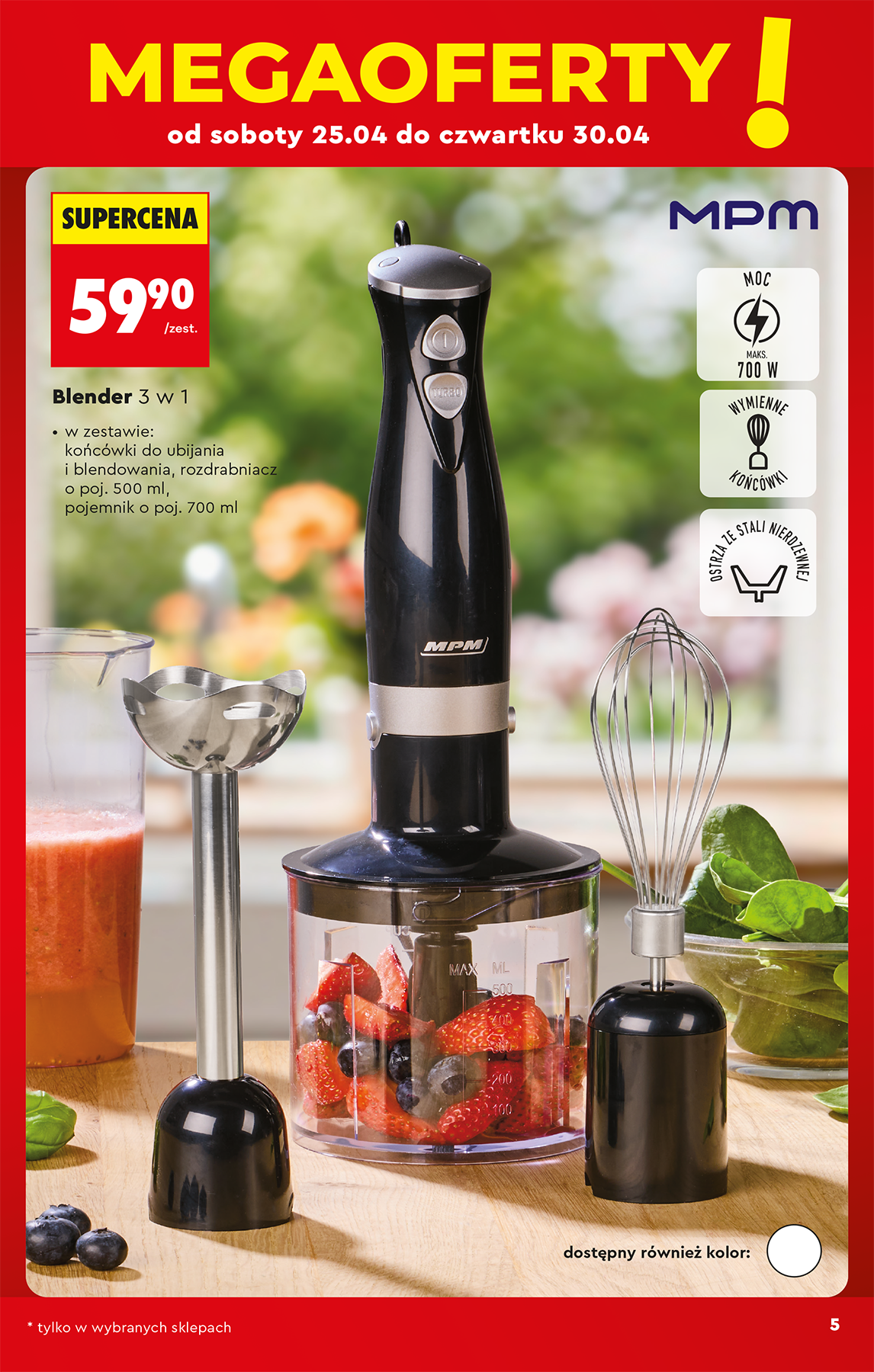 biedronka - Biedronka - Hity i inspiracje leták na příští týden od neděle 26.04.2026 do soboty 09.05.2026 - page: 5