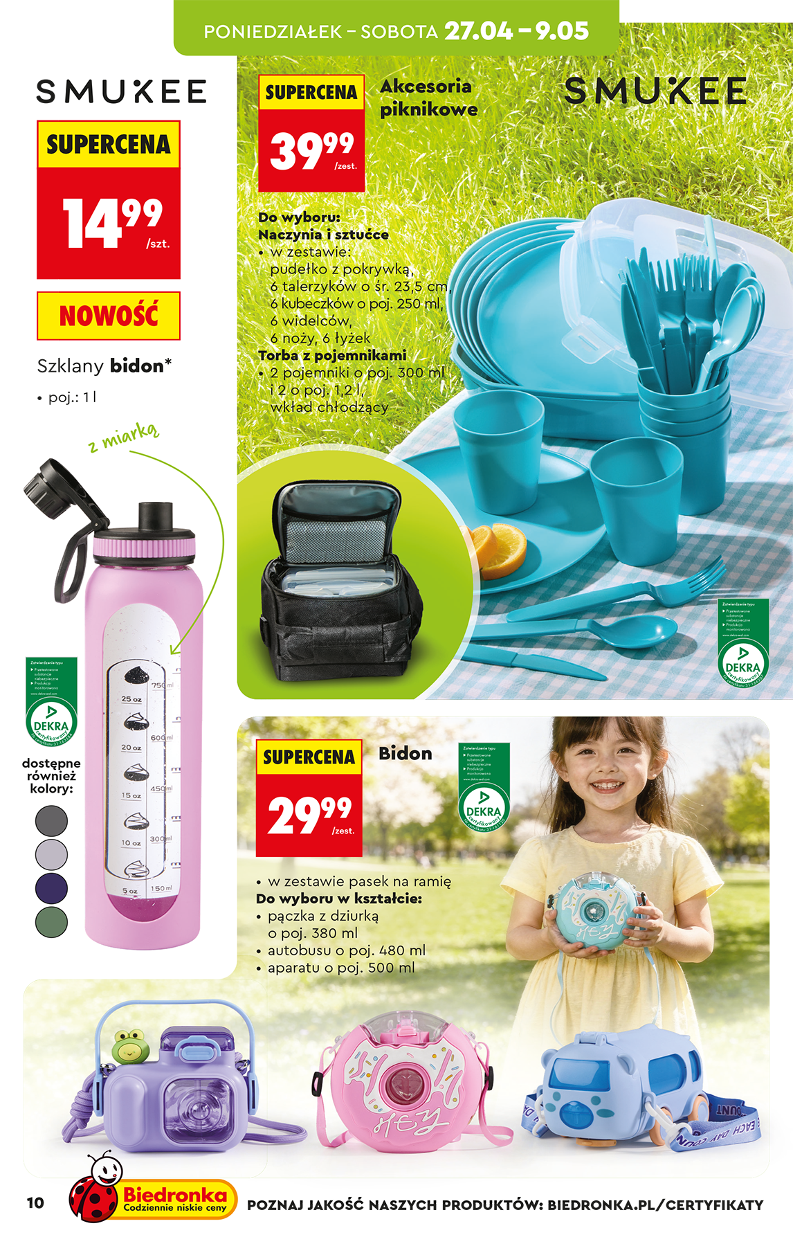 biedronka - Biedronka - Hity i inspiracje leták na příští týden od neděle 26.04.2026 do soboty 09.05.2026 - page: 10