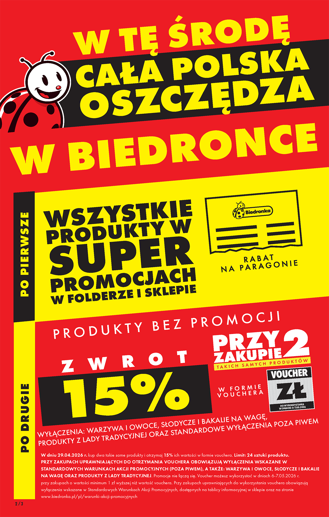 biedronka - Aktuální Biedronka leták platný od středy 29.04.2026 do středy 06.05.2026 - page: 2