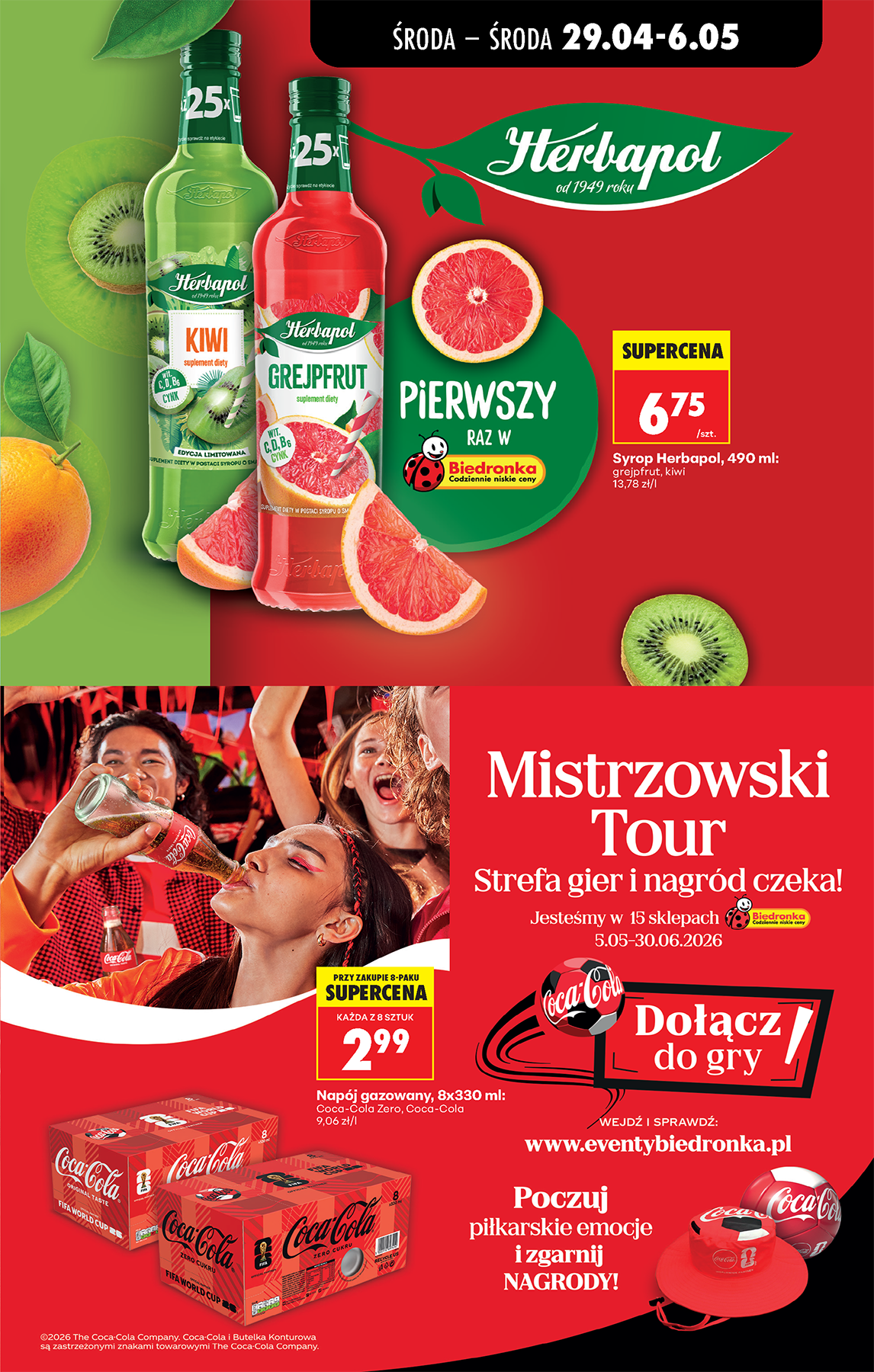 biedronka - Aktuální Biedronka leták platný od středy 29.04.2026 do středy 06.05.2026 - page: 80