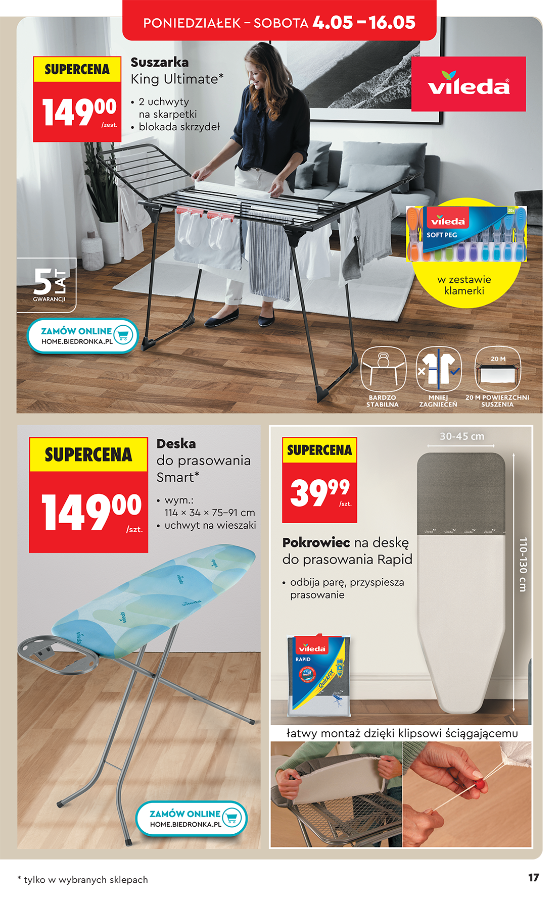 biedronka - Biedronka - Hity i inspiracje leták na příští týden od pondělí 04.05.2026 do středy 20.05.2026 - page: 17