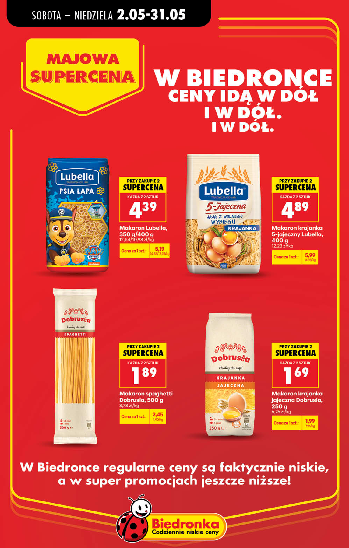 biedronka - Aktuální Biedronka - Majowa supercena leták platný od soboty 02.05.2026 do neděle 31.05.2026 - page: 13