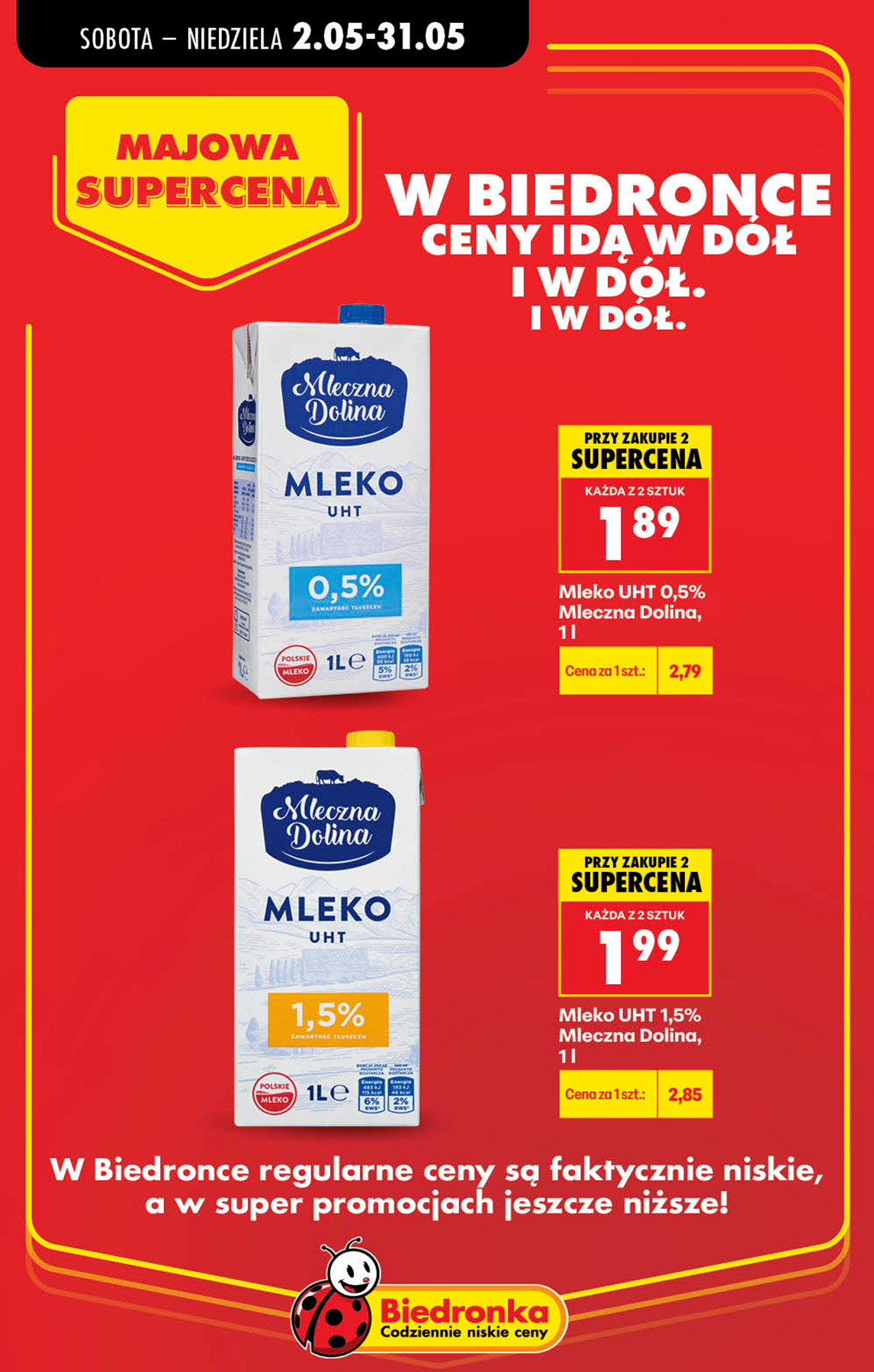 biedronka - Aktuální Biedronka - Majowa supercena leták platný od soboty 02.05.2026 do neděle 31.05.2026 - page: 3