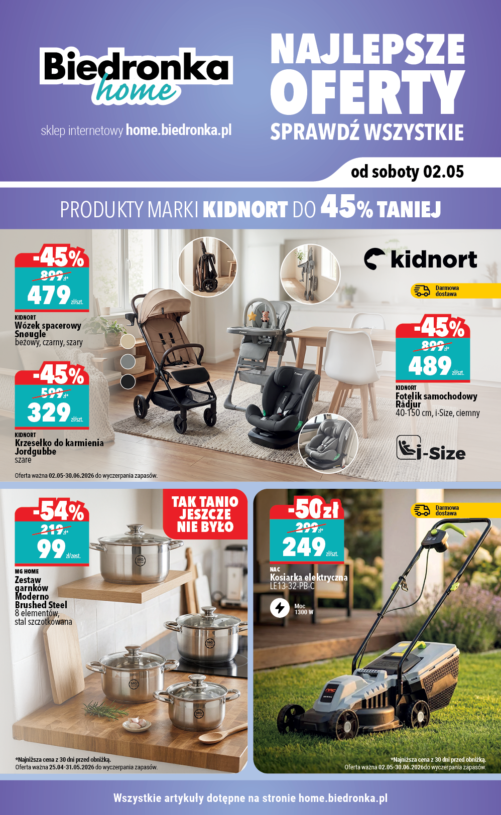 biedronka - Aktuální Biedronka - Home leták platný od soboty 02.05.2026 do neděle 31.05.2026
