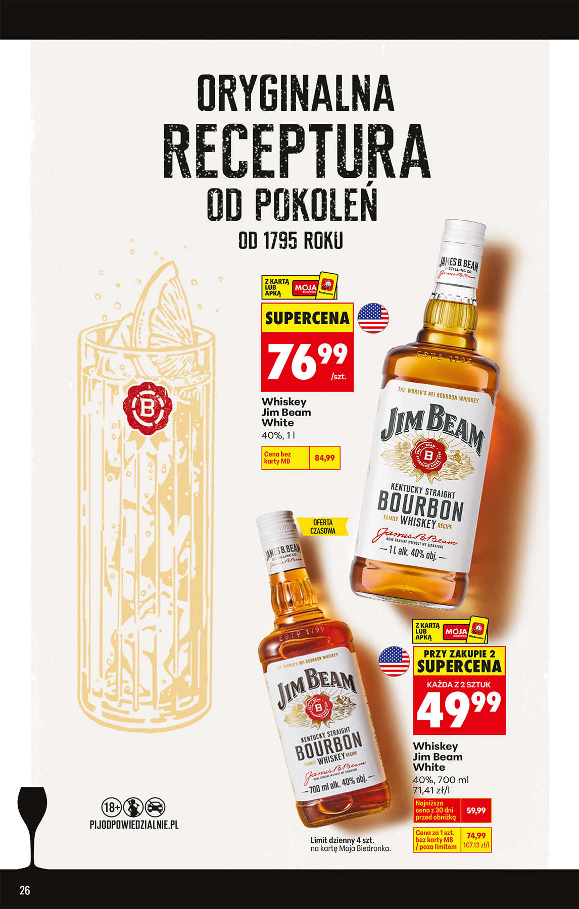 biedronka - Aktuální Biedronka - Alkohole leták platný od pondělí 04.05.2026 do soboty 16.05.2026 - page: 26