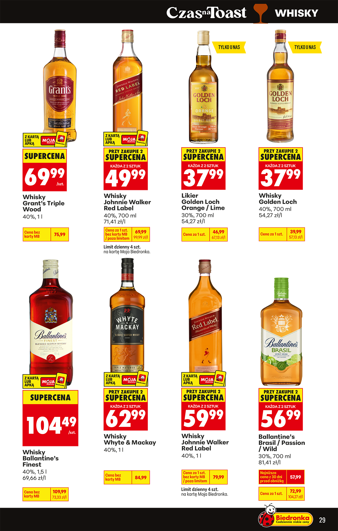 biedronka - Aktuální Biedronka - Alkohole leták platný od pondělí 04.05.2026 do soboty 16.05.2026 - page: 29