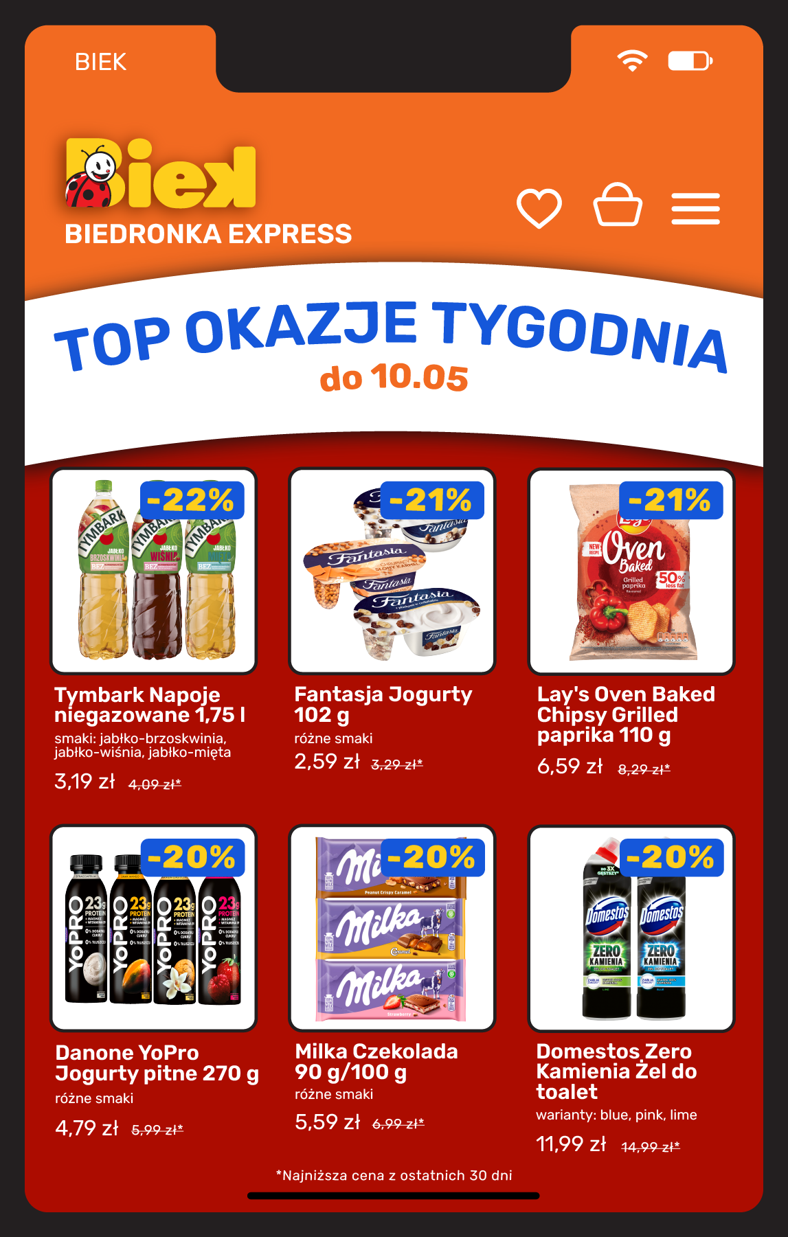 biedronka - Aktuální Biedronka - Express leták platný od pátku 08.05.2026 do neděle 10.05.2026 - page: 5