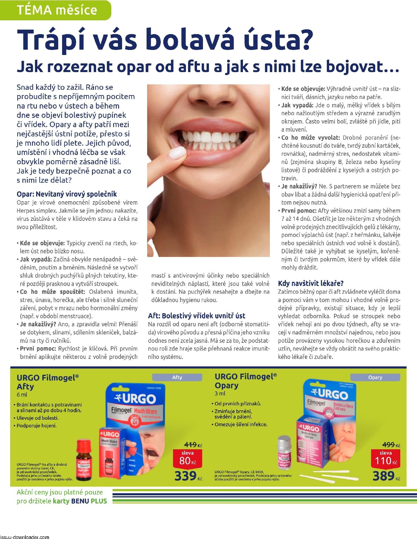 benu - Aktuální BENU Lékárna leták platný od pondělí 01.06.2026 do úterý 30.06.2026 - page: 8