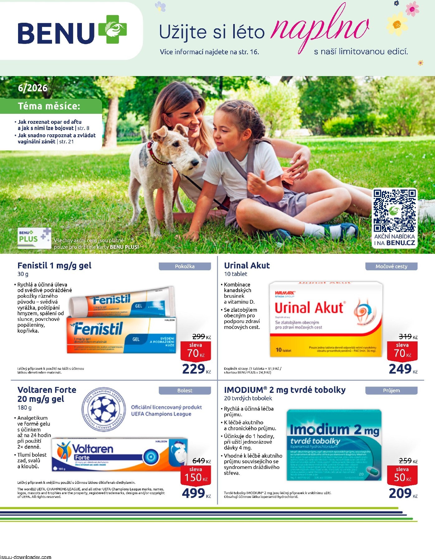 benu - Aktuální BENU Lékárna leták platný od pondělí 01.06.2026 do úterý 30.06.2026 - page: 1