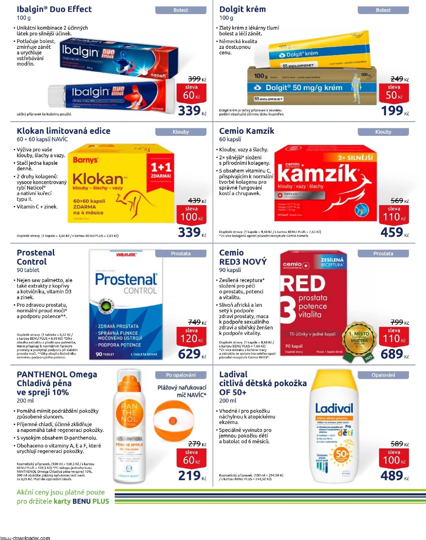 benu - Aktuální BENU Lékárna leták platný od středy 01.07.2026 do pondělí 31.08.2026 - page: 17