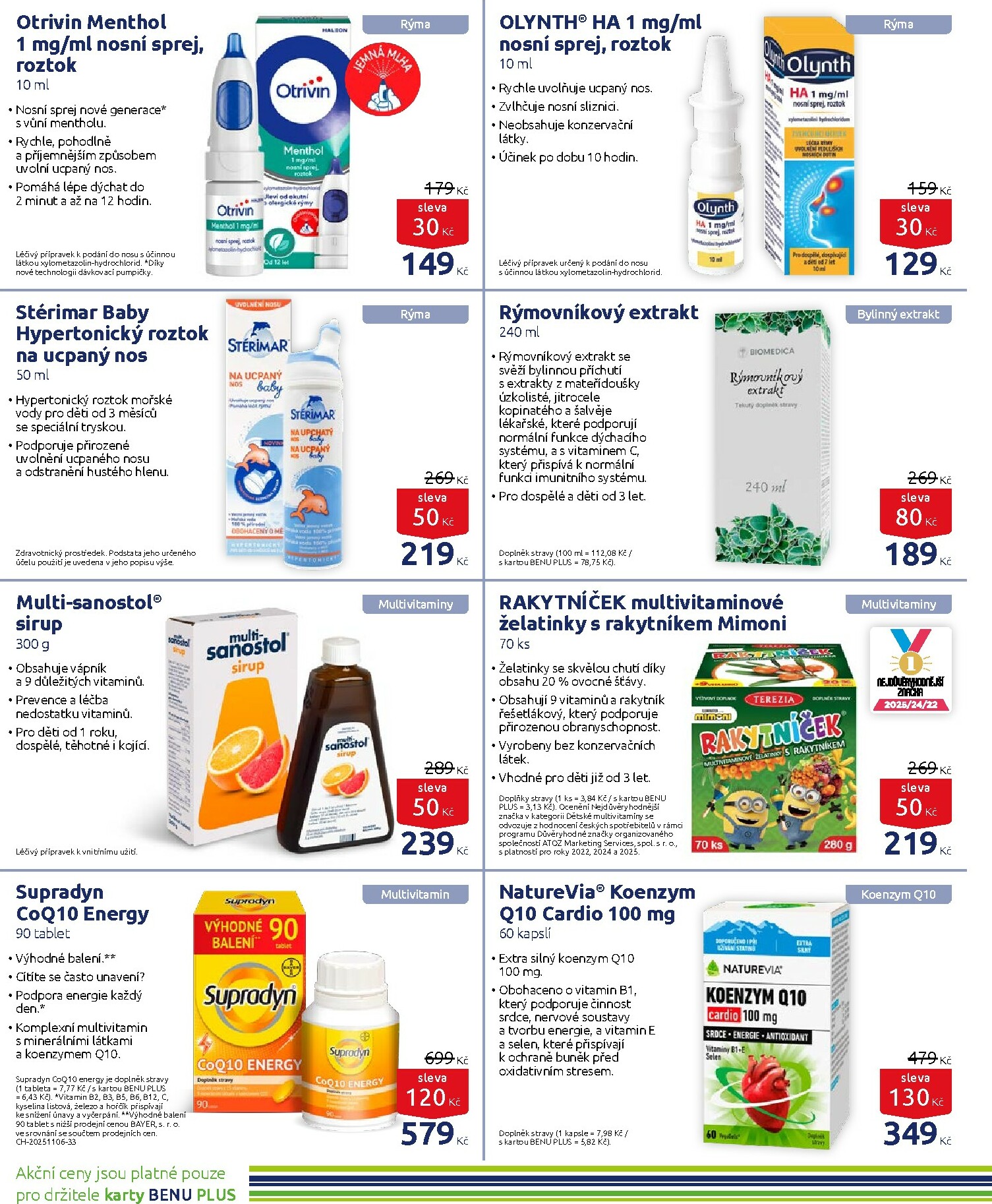 benu - Aktuální leták BENU Lékárna od 01.01. do 31.01. - page: 6