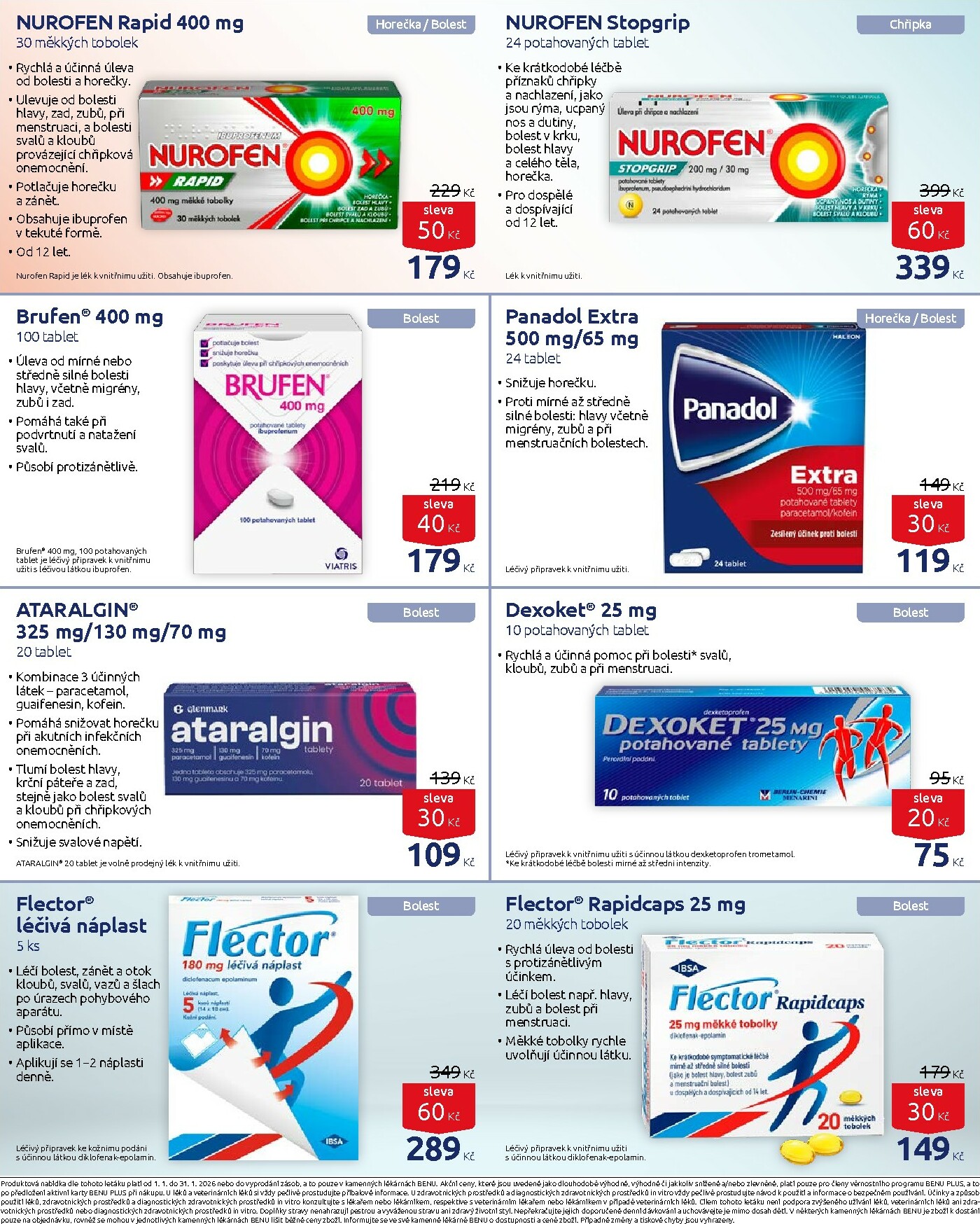 benu - Aktuální leták BENU Lékárna od 01.01. do 31.01. - page: 17