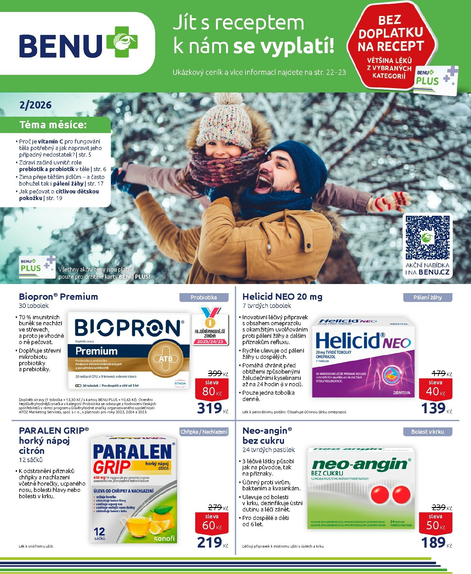 benu - BENU Lékárna leták platný od neděle 01.02.2026 do soboty 28.02.2026