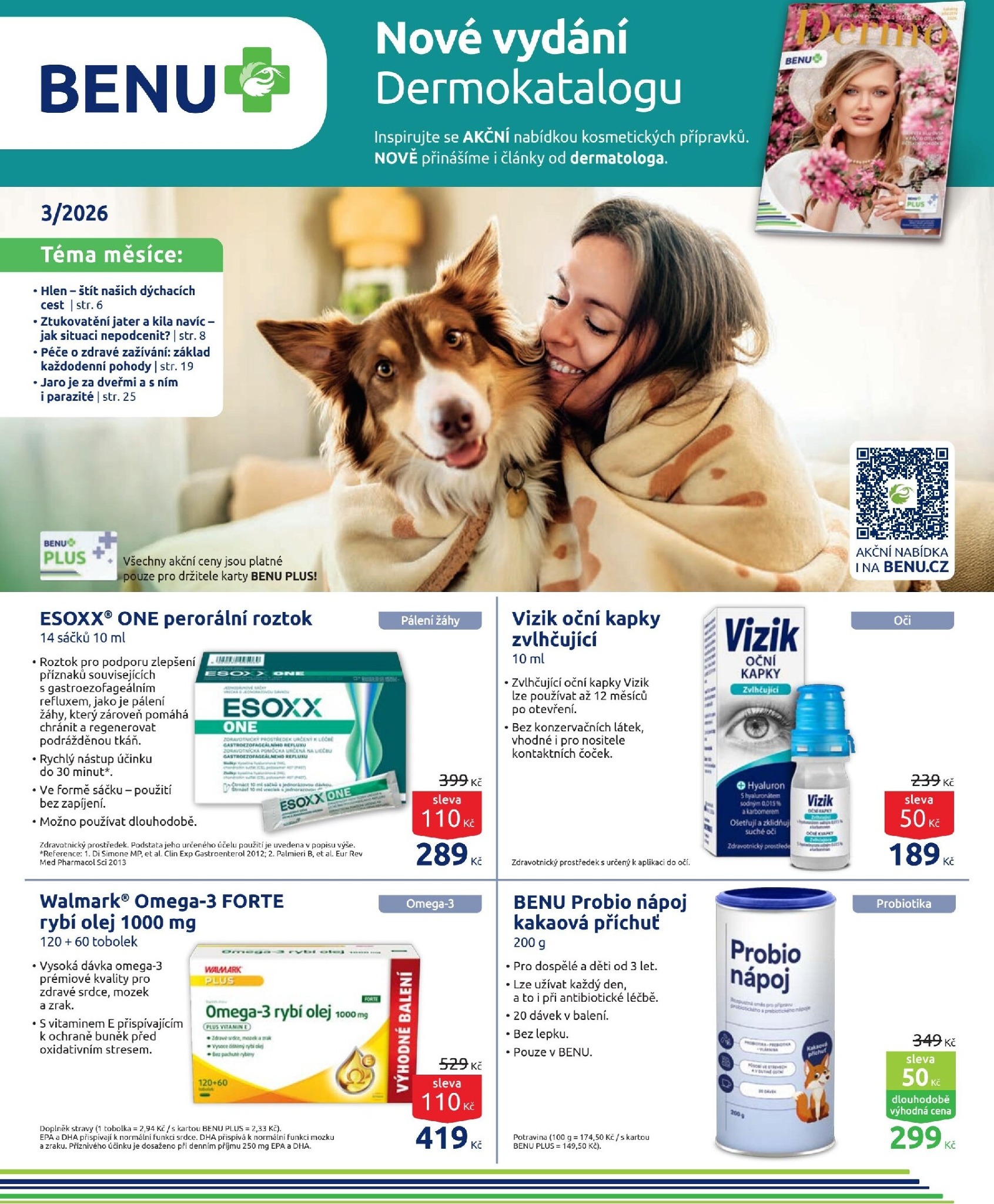 benu - BENU Lékárna leták platný od neděle 01.03.2026 do úterý 31.03.2026 - page: 1