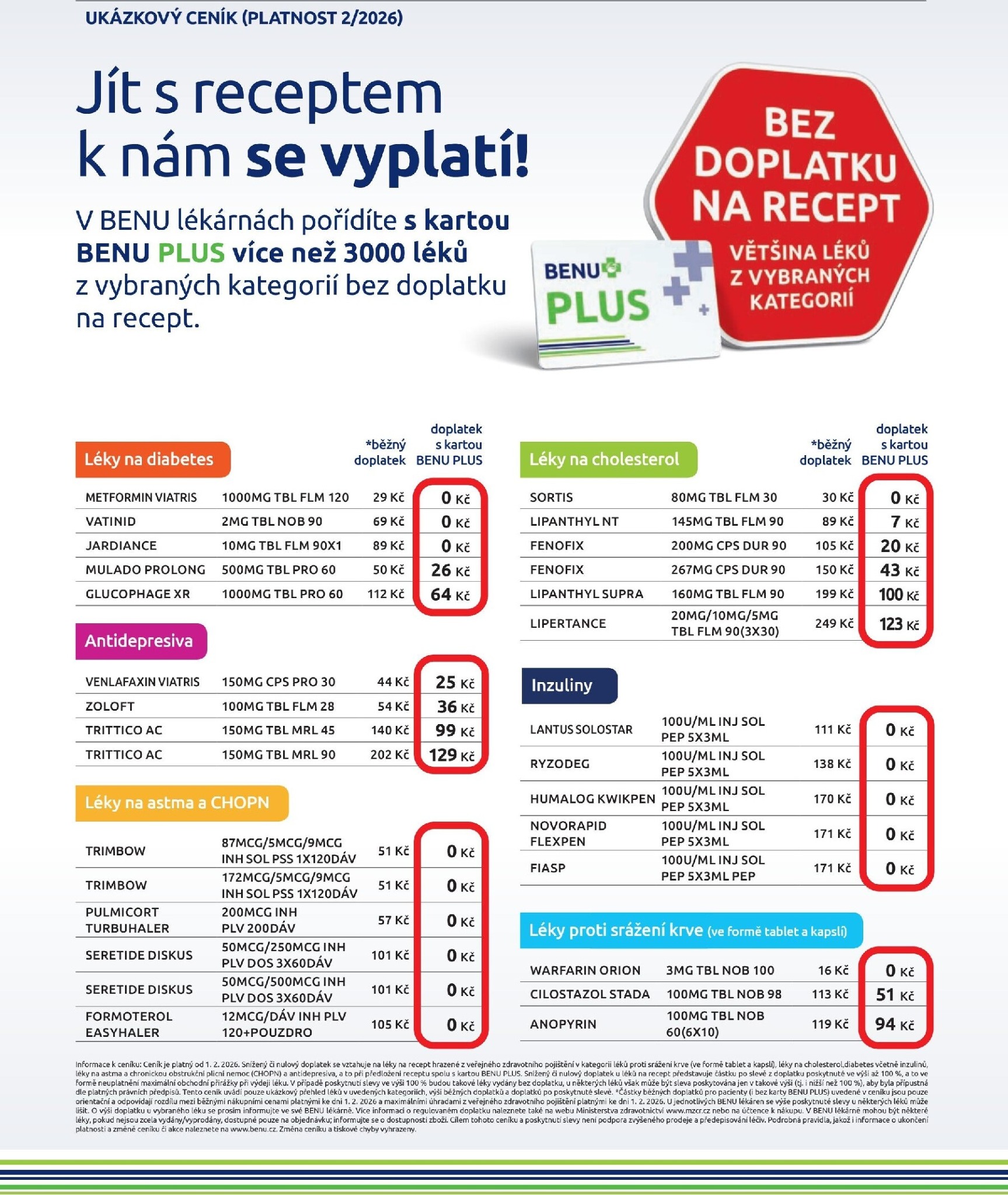 benu - BENU Lékárna leták platný od neděle 01.03.2026 do úterý 31.03.2026 - page: 22