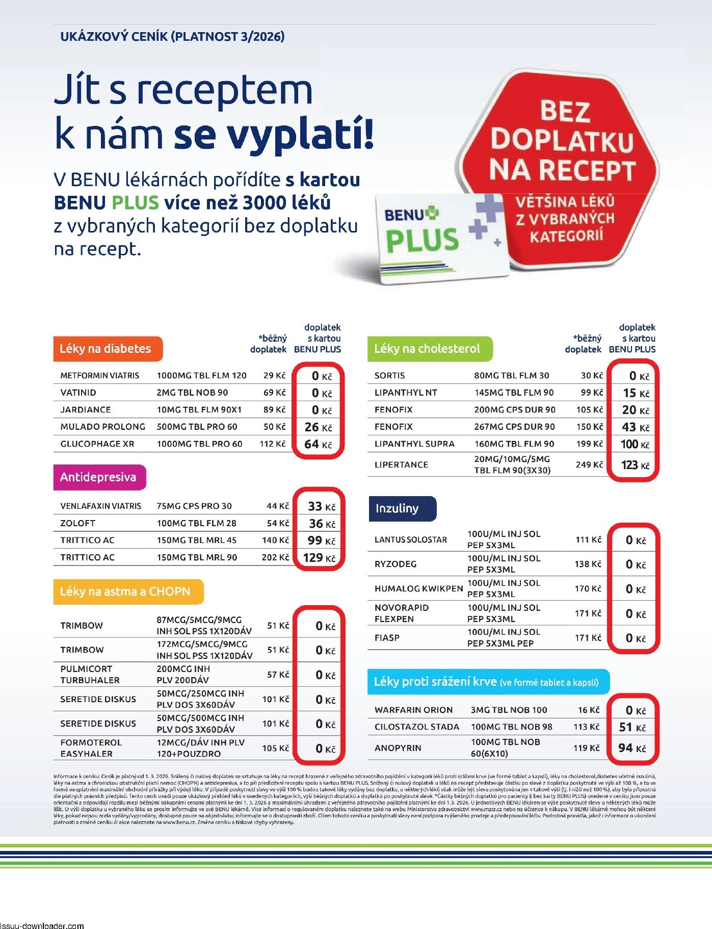 benu - BENU Lékárna leták platný od středy 01.04.2026 do čtvrtka 30.04.2026 - page: 23