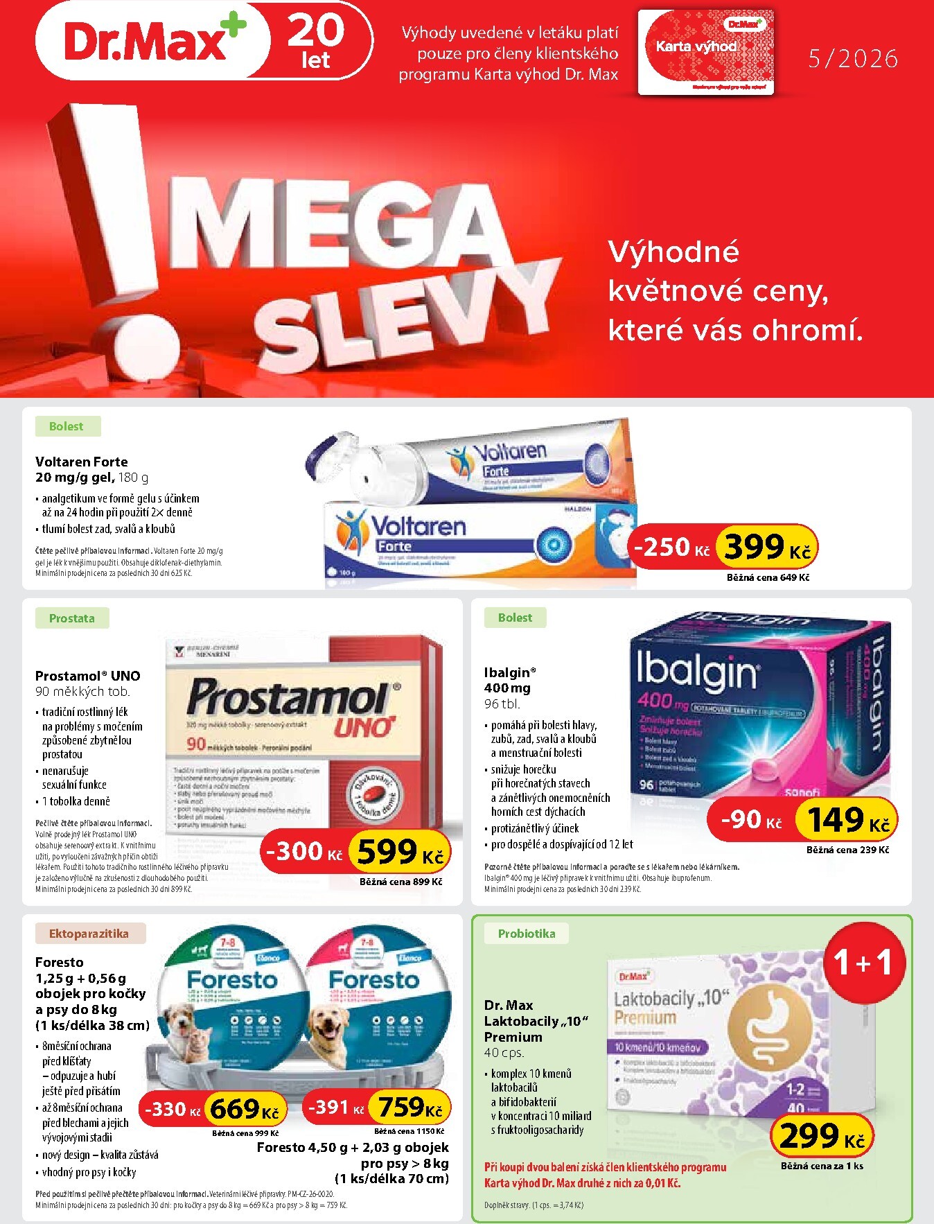 dr-max - Aktuální Dr. Max leták platný od středy 20.05.2026 do neděle 31.05.2026