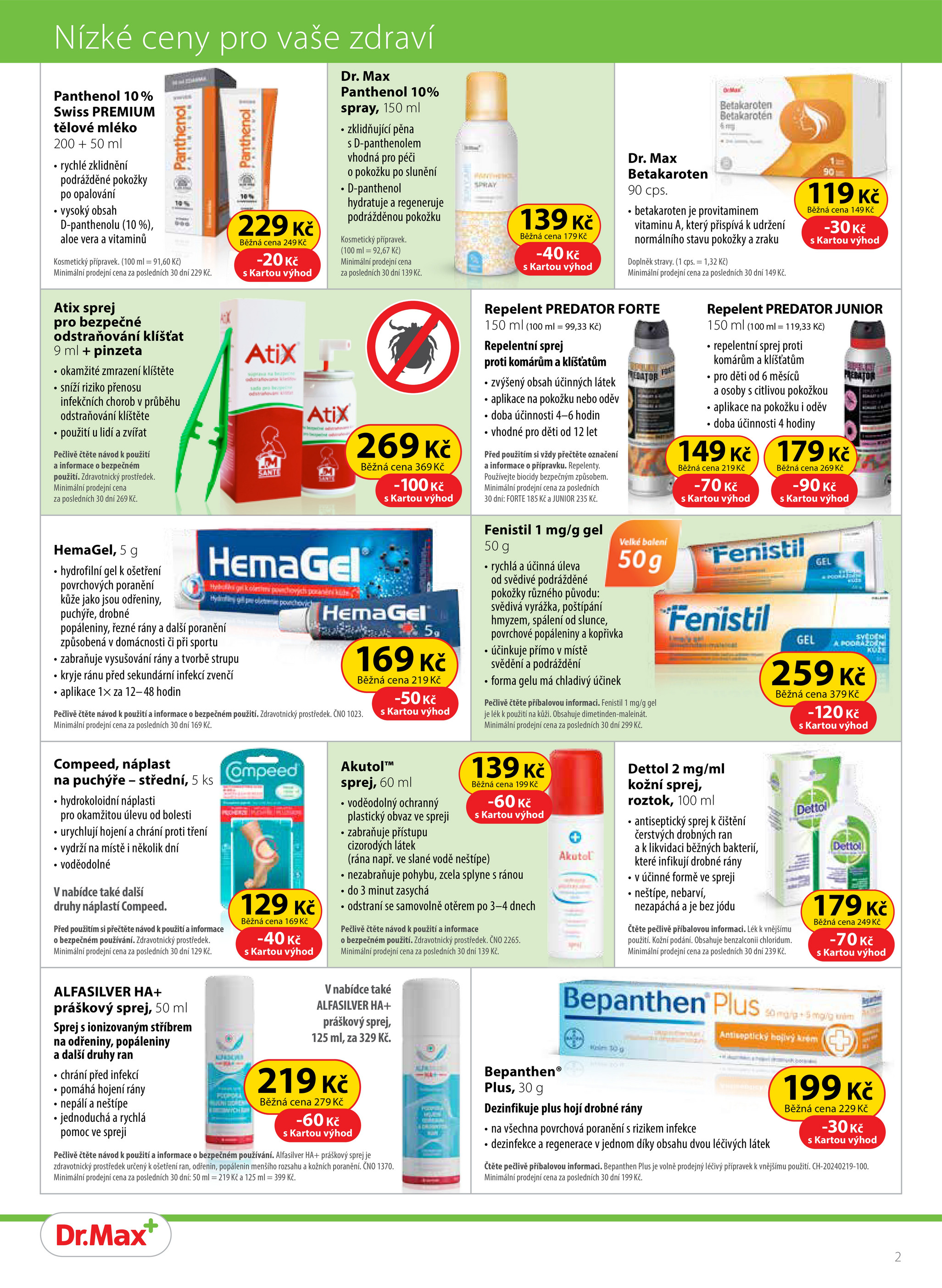 dr-max - Leták Dr. Max od 01.07. do 31.08. - page: 2