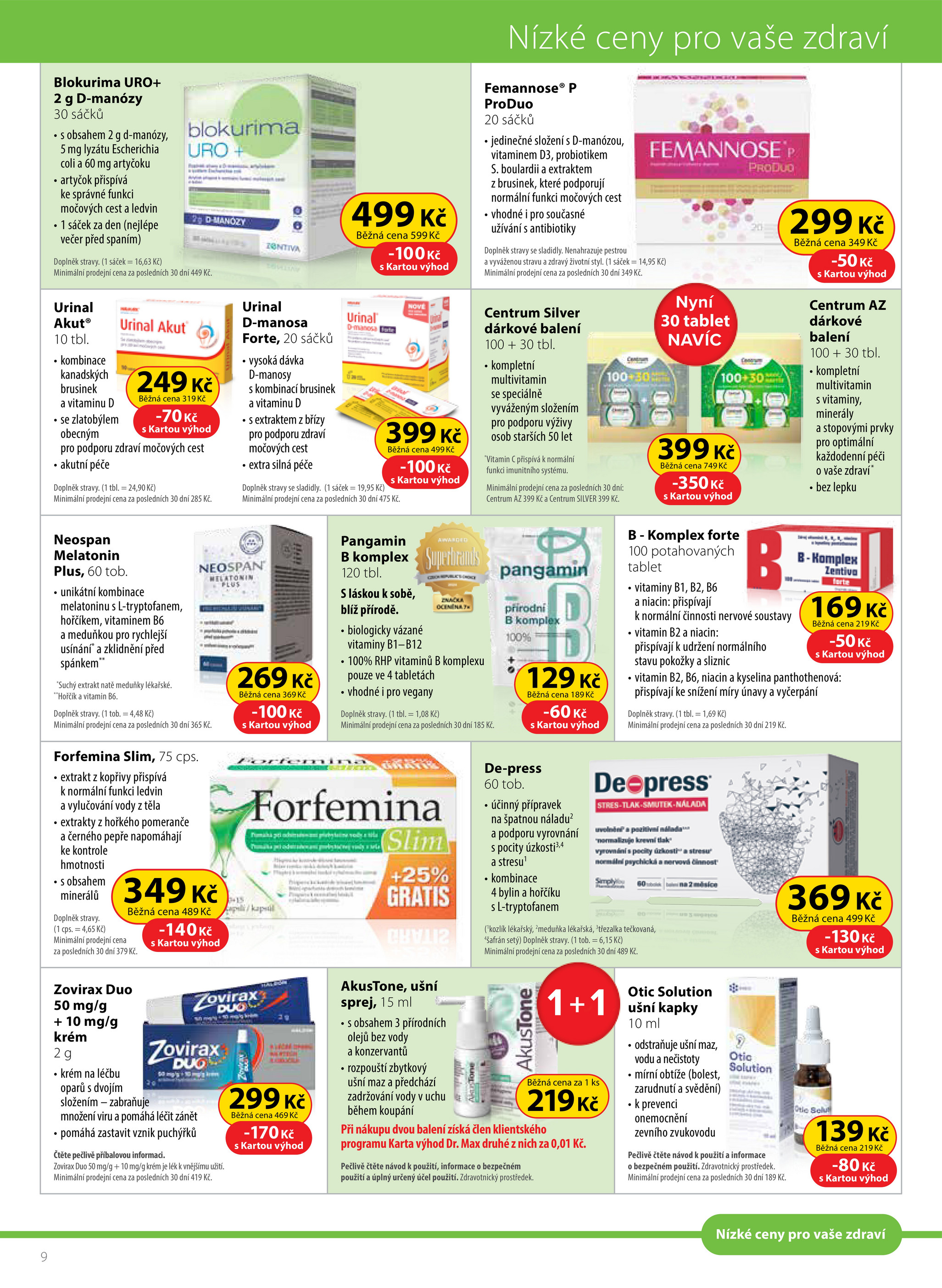 dr-max - Leták Dr. Max od 01.07. do 31.08. - page: 9