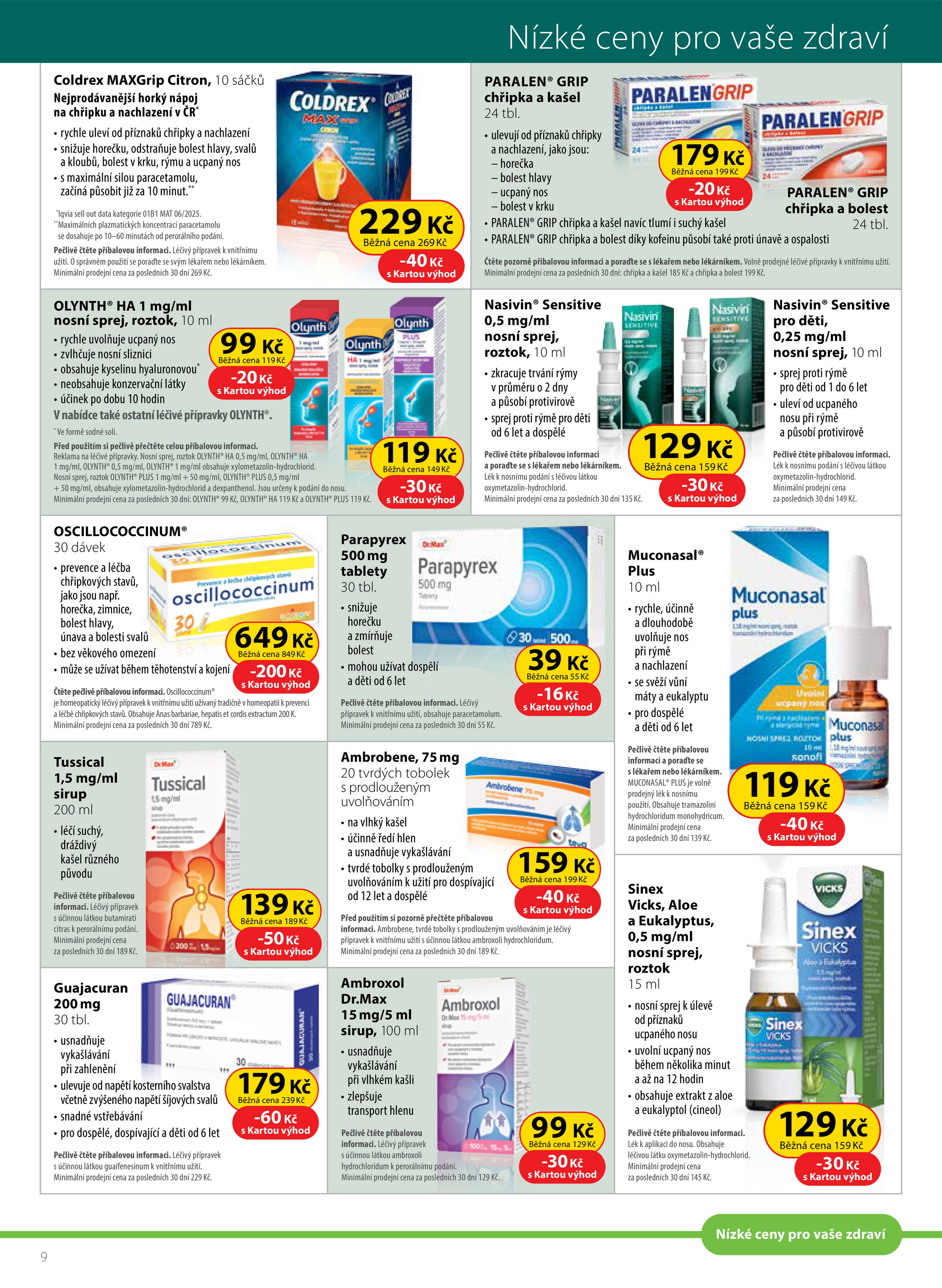 dr-max - Aktuální leták Dr. Max od 01.12. do 31.12. - page: 9