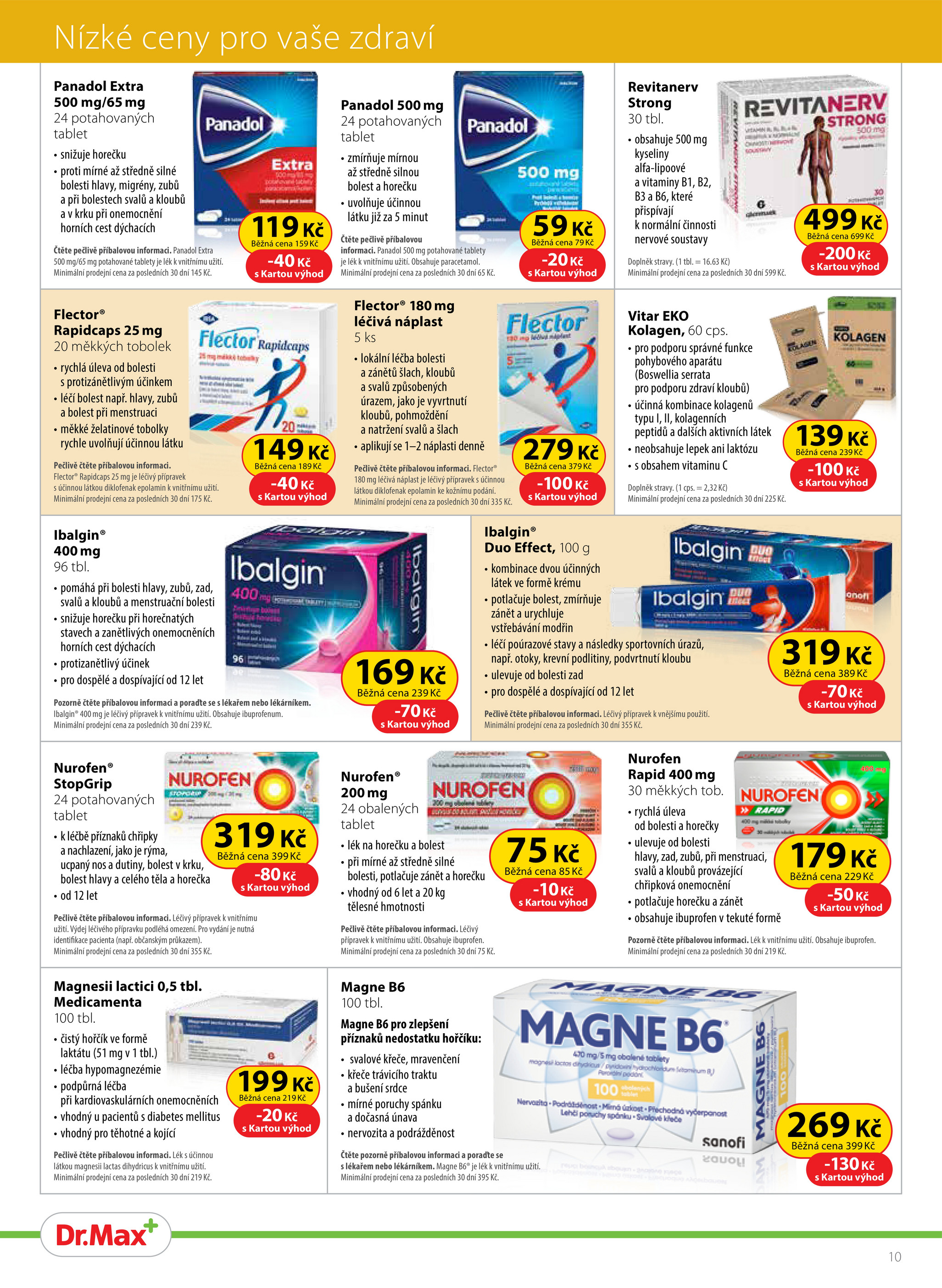 dr-max - Aktuální leták Dr. Max od 01.12. do 31.12. - page: 10