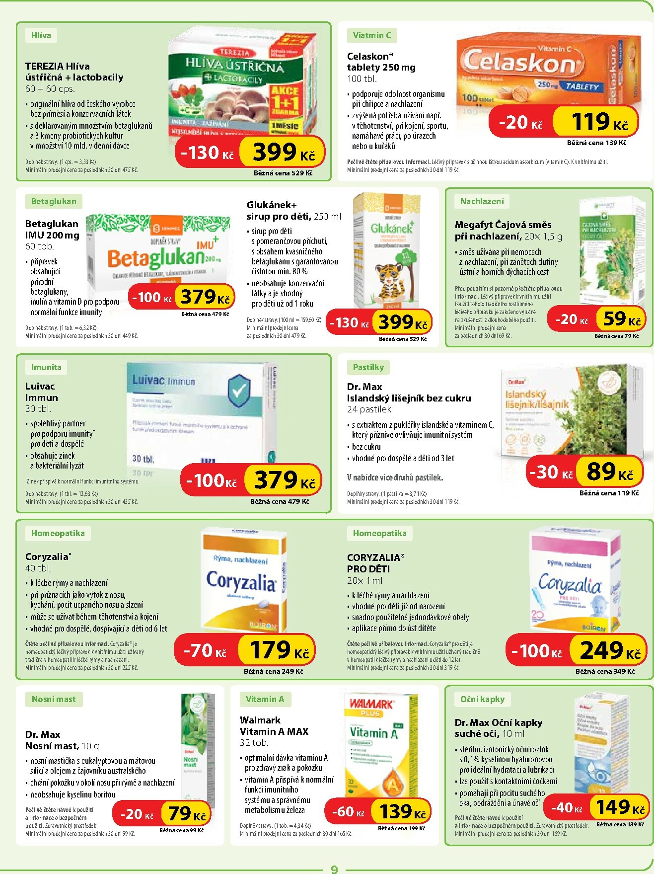 dr-max - Aktuální leták Dr. Max od 01.01. do 31.01. - page: 9