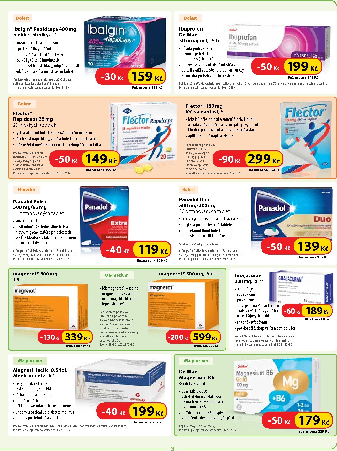 dr-max - Dr. Max leták platný od neděle 01.03.2026 do úterý 31.03.2026 - page: 3