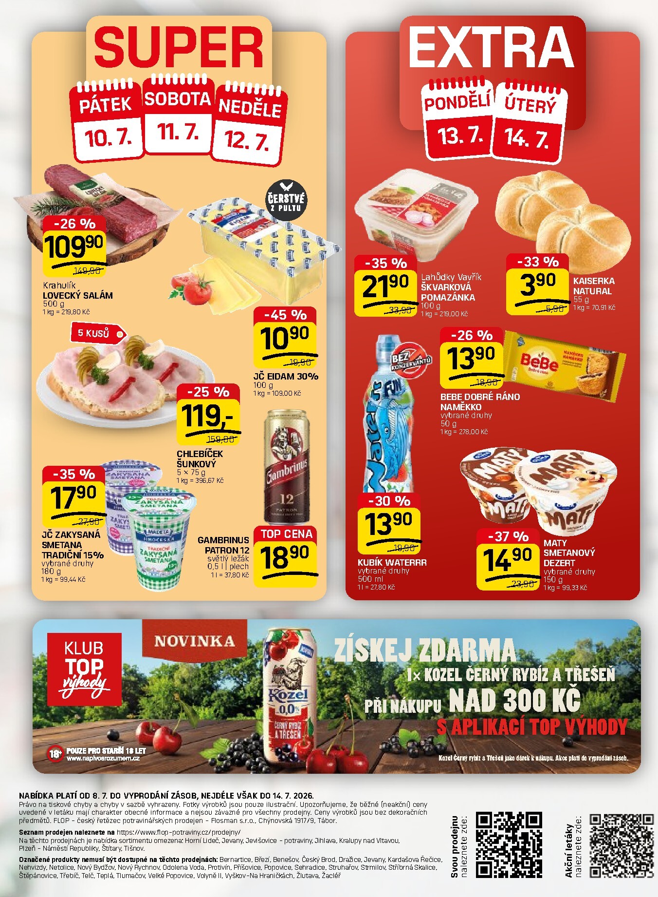flop - Budoucí Flop Top leták platný od středy 08.07.2026 do úterý 14.07.2026 - page: 16