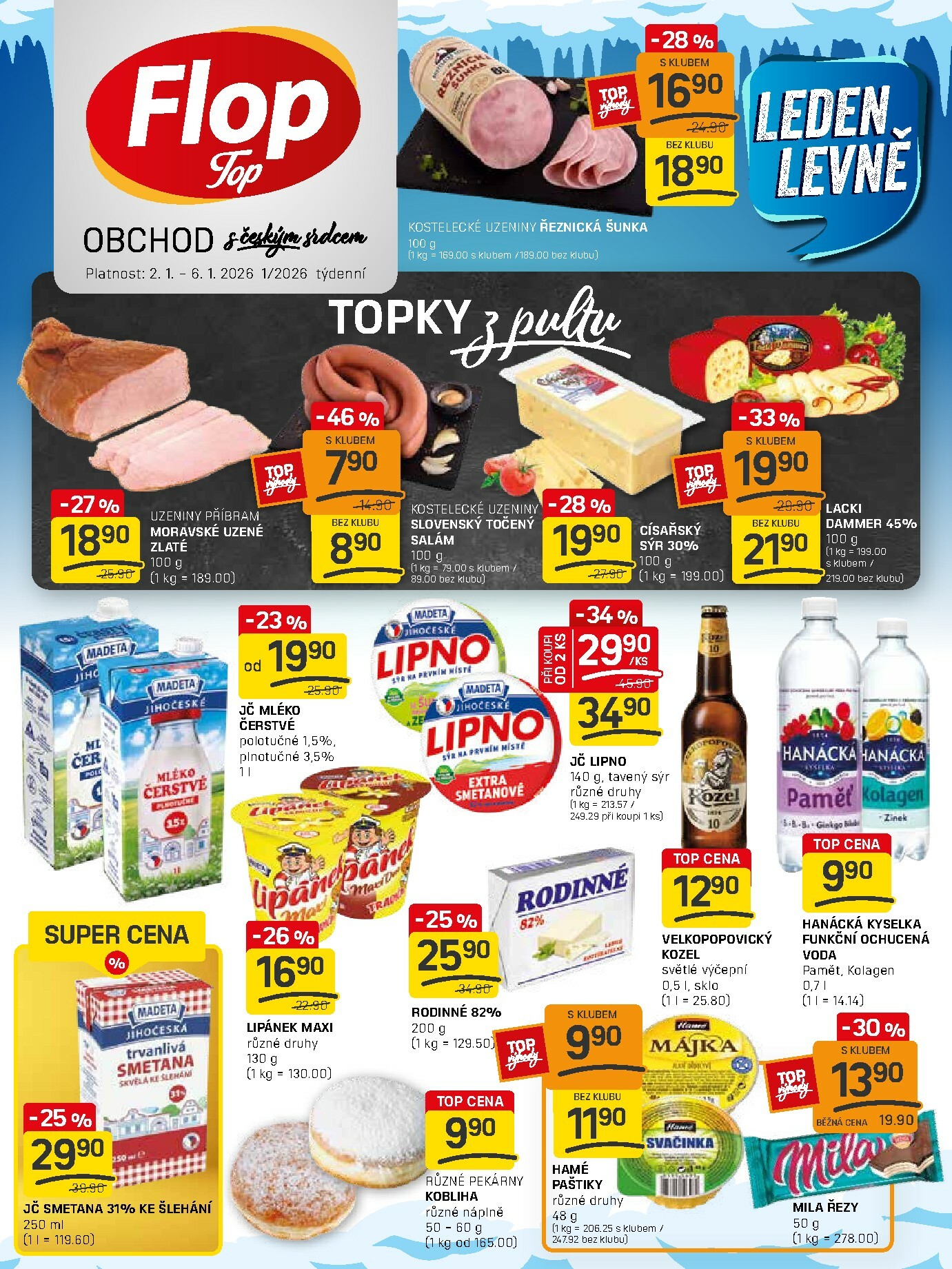 flop - Aktuální leták Flop Top od 02.01. do 06.01.
