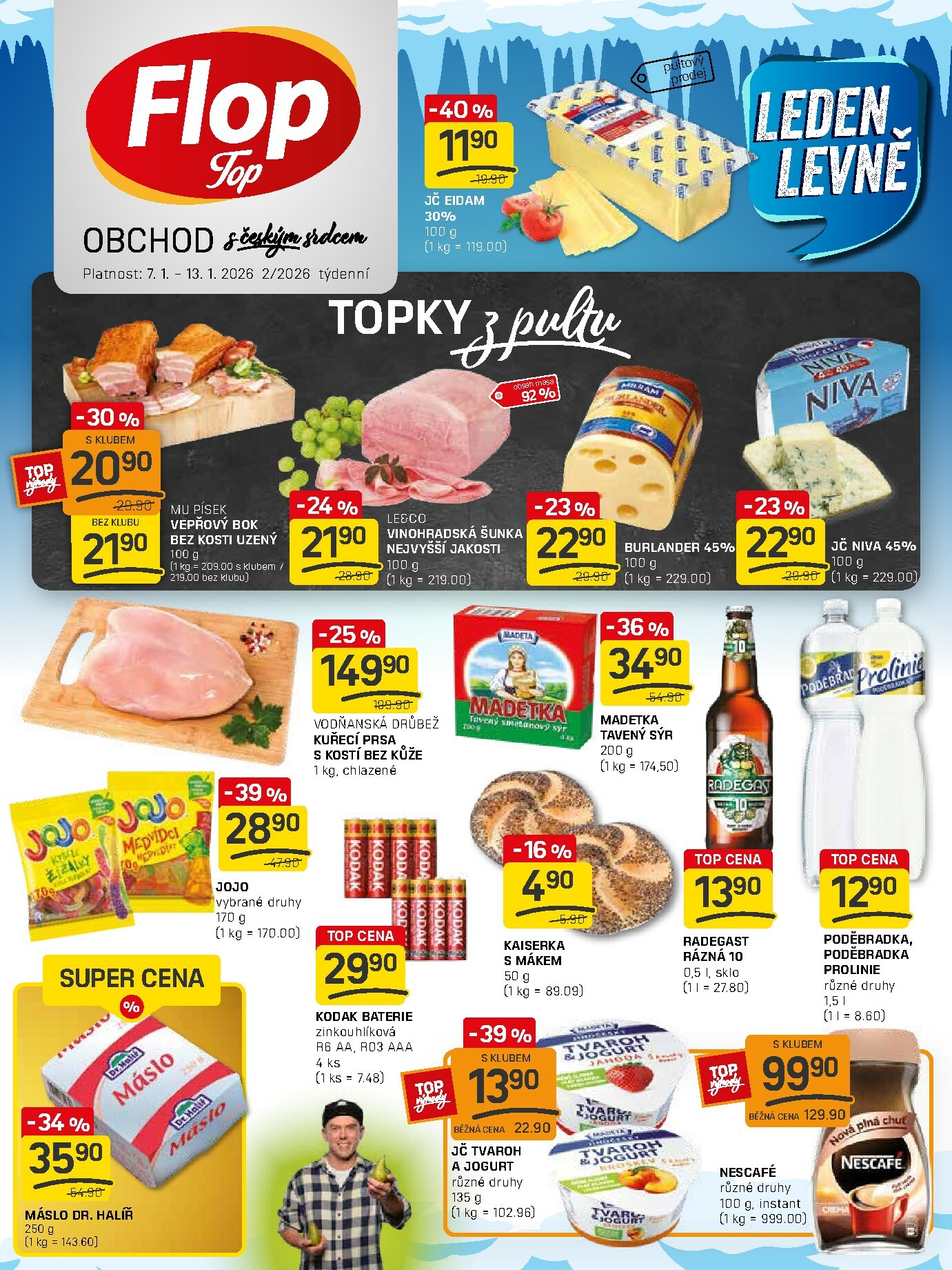flop - Aktuální leták Flop Top od 07.01. do 13.01.