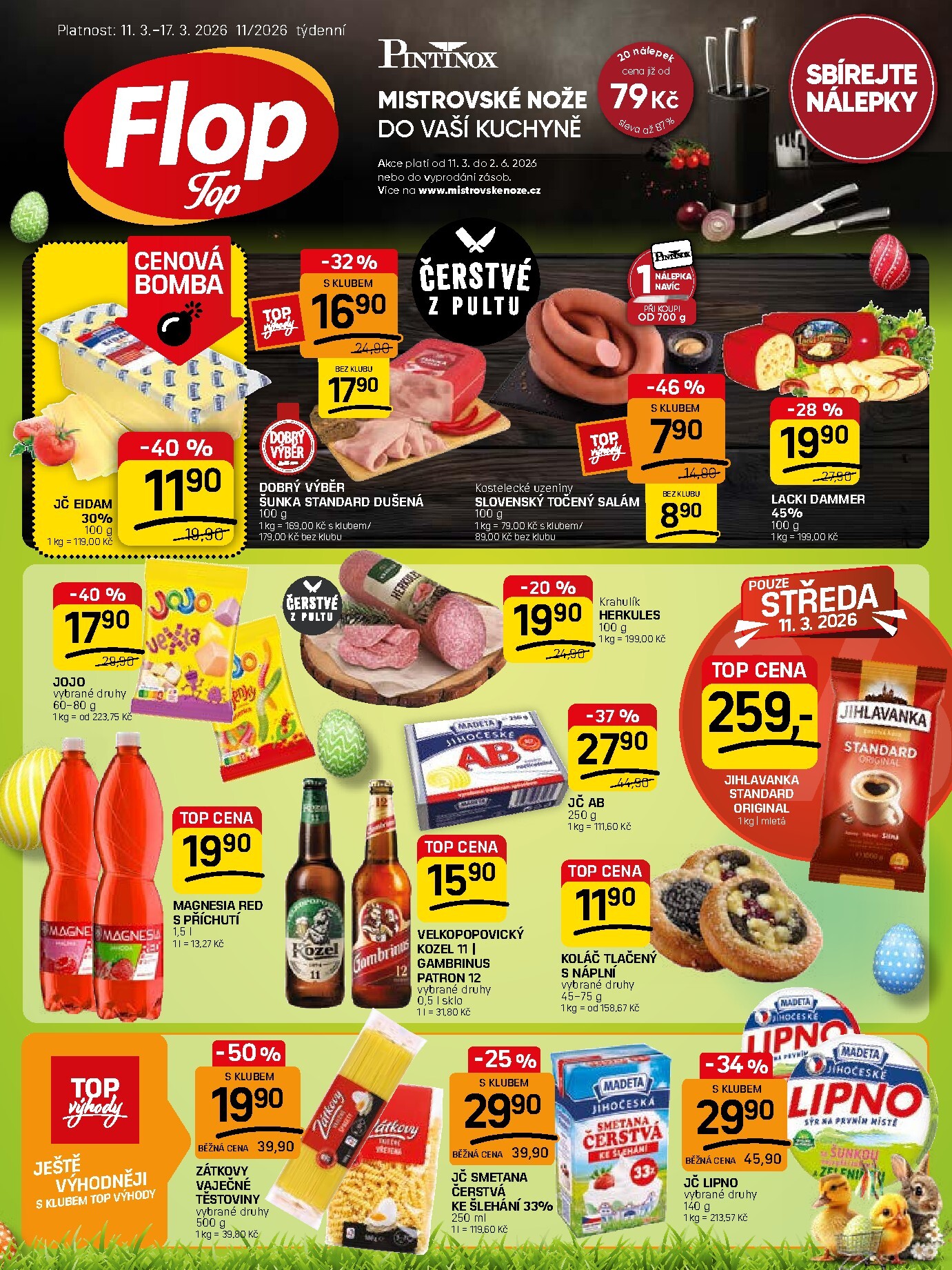 flop - Flop Top leták platný od středy 11.03.2026 do úterý 17.03.2026