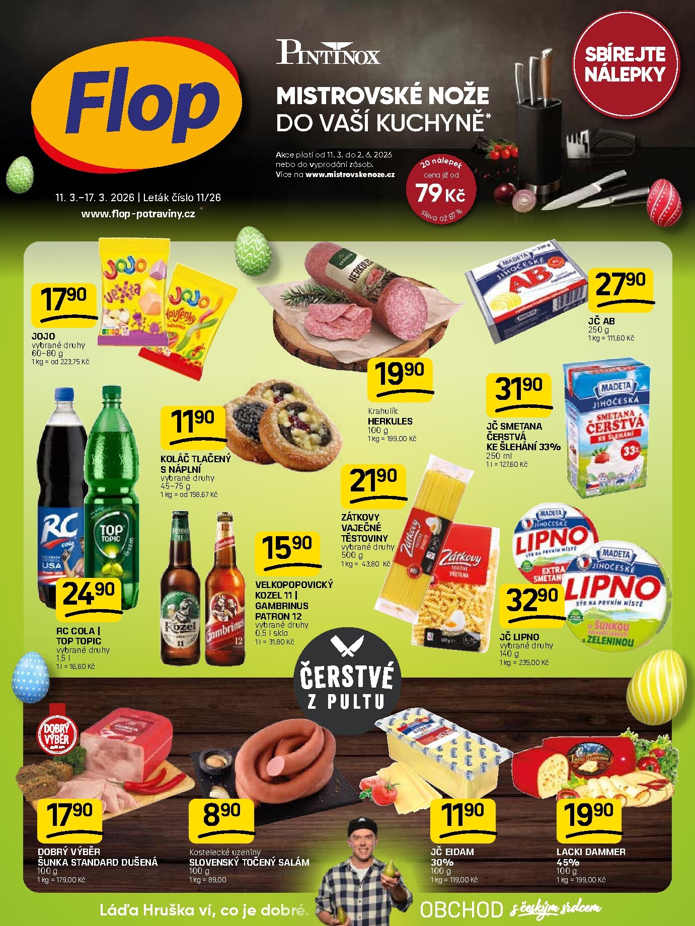 flop - Flop leták platný od středy 11.03.2026 do úterý 17.03.2026 - page: 1