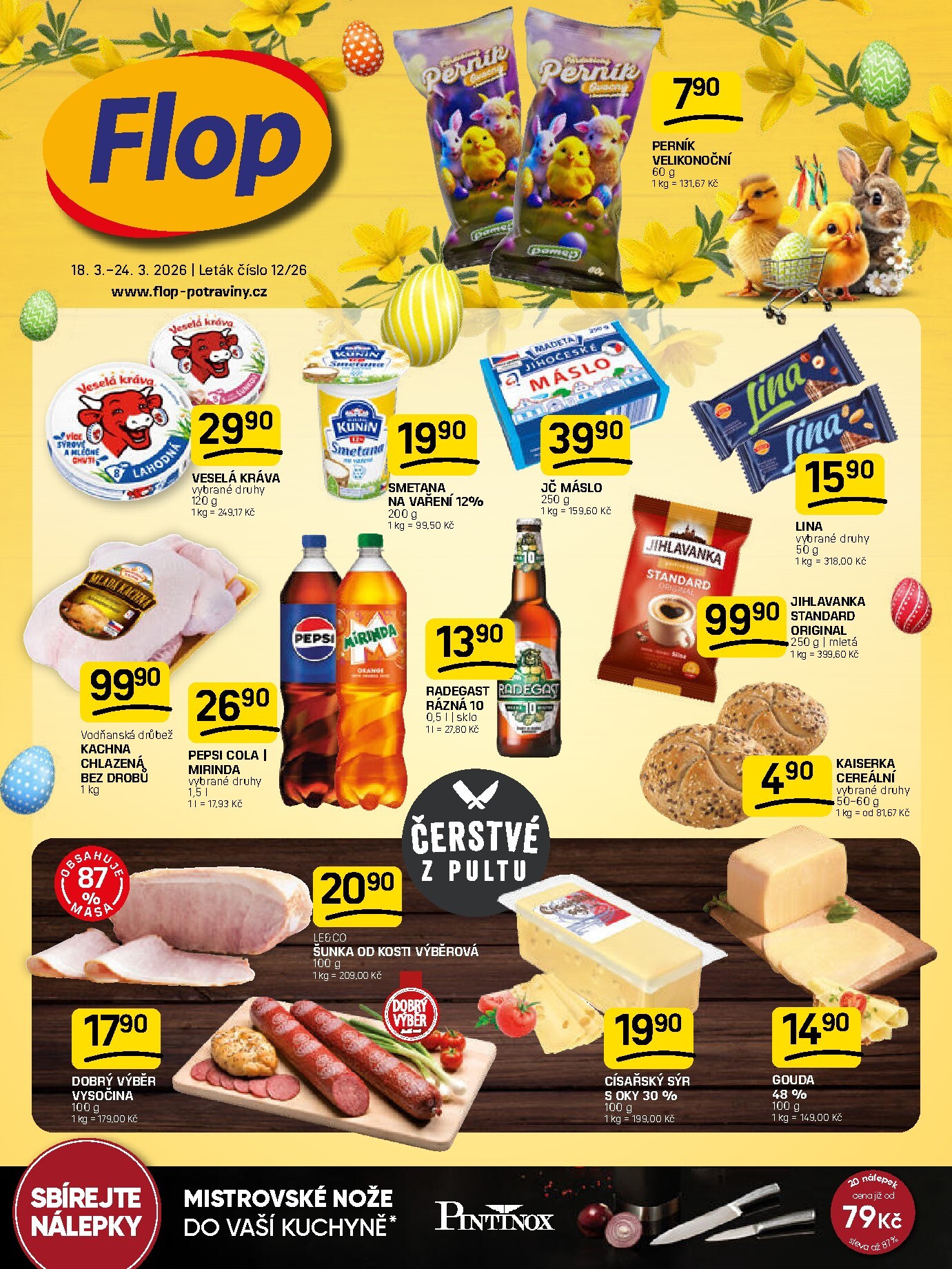 flop - Flop leták platný od středy 18.03.2026 do úterý 24.03.2026