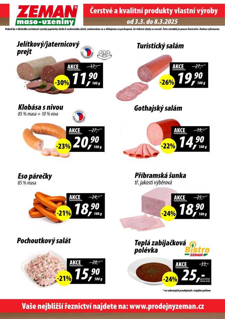 prodejny-zeman - Leták Prodejny Zeman od 03.03. do 08.03. - page: 2