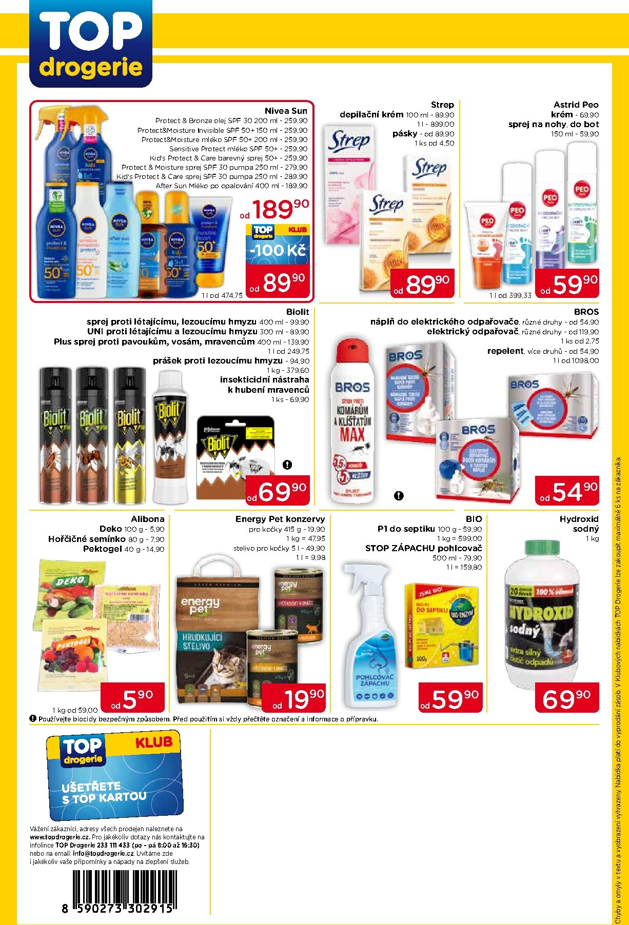 top-drogerie - Budoucí Top drogerie leták platný od čtvrtka 09.07.2026 do soboty 18.07.2026 - page: 4