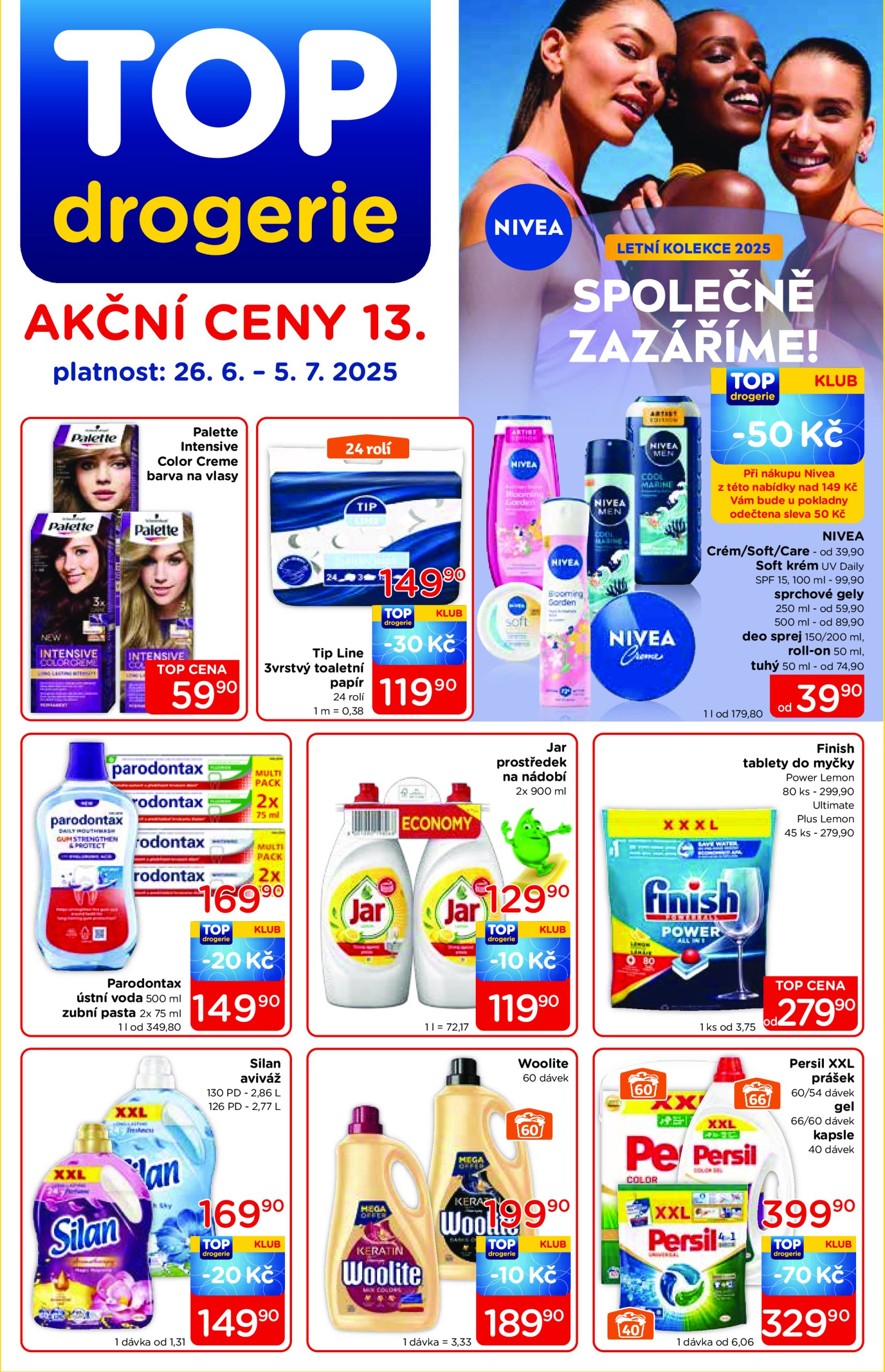 top-drogerie - Leták Top drogerie od 26.06. do 05.07.
