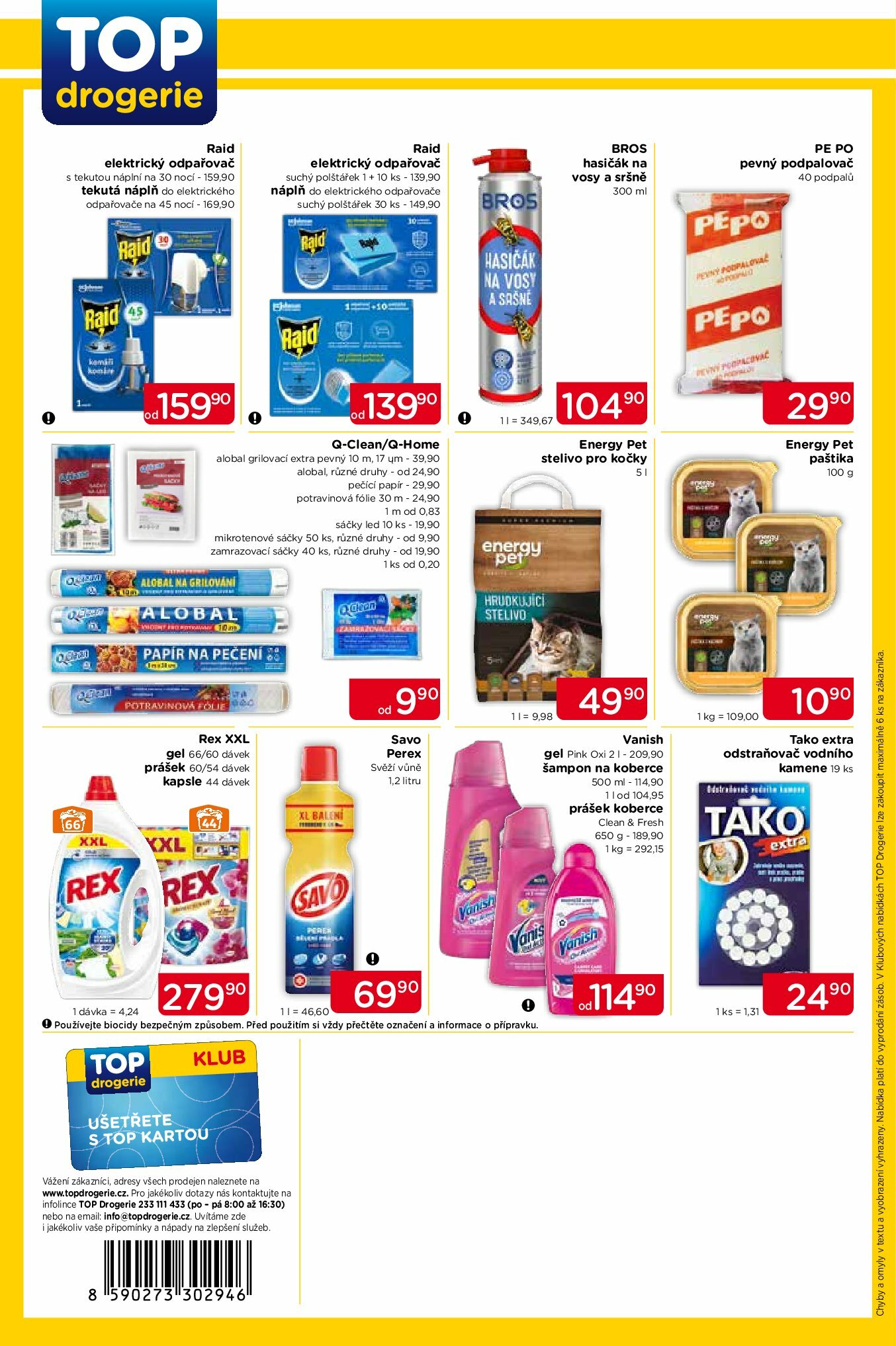 top-drogerie - Leták Top drogerie od 21.08. do 30.08. - page: 4