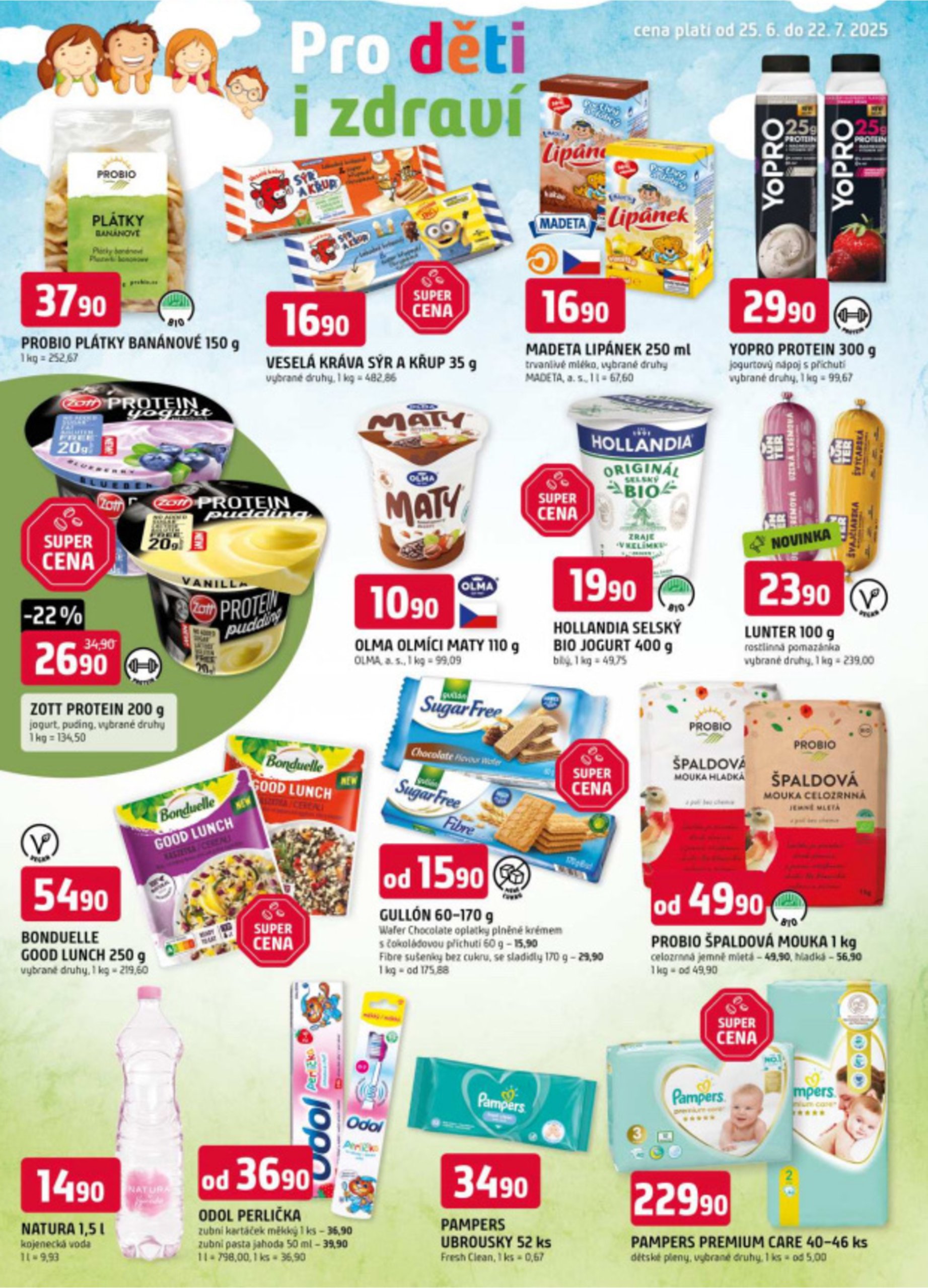 trefa - Leták Trefa - Pro děti i zdraví od 25.06. do 22.07.