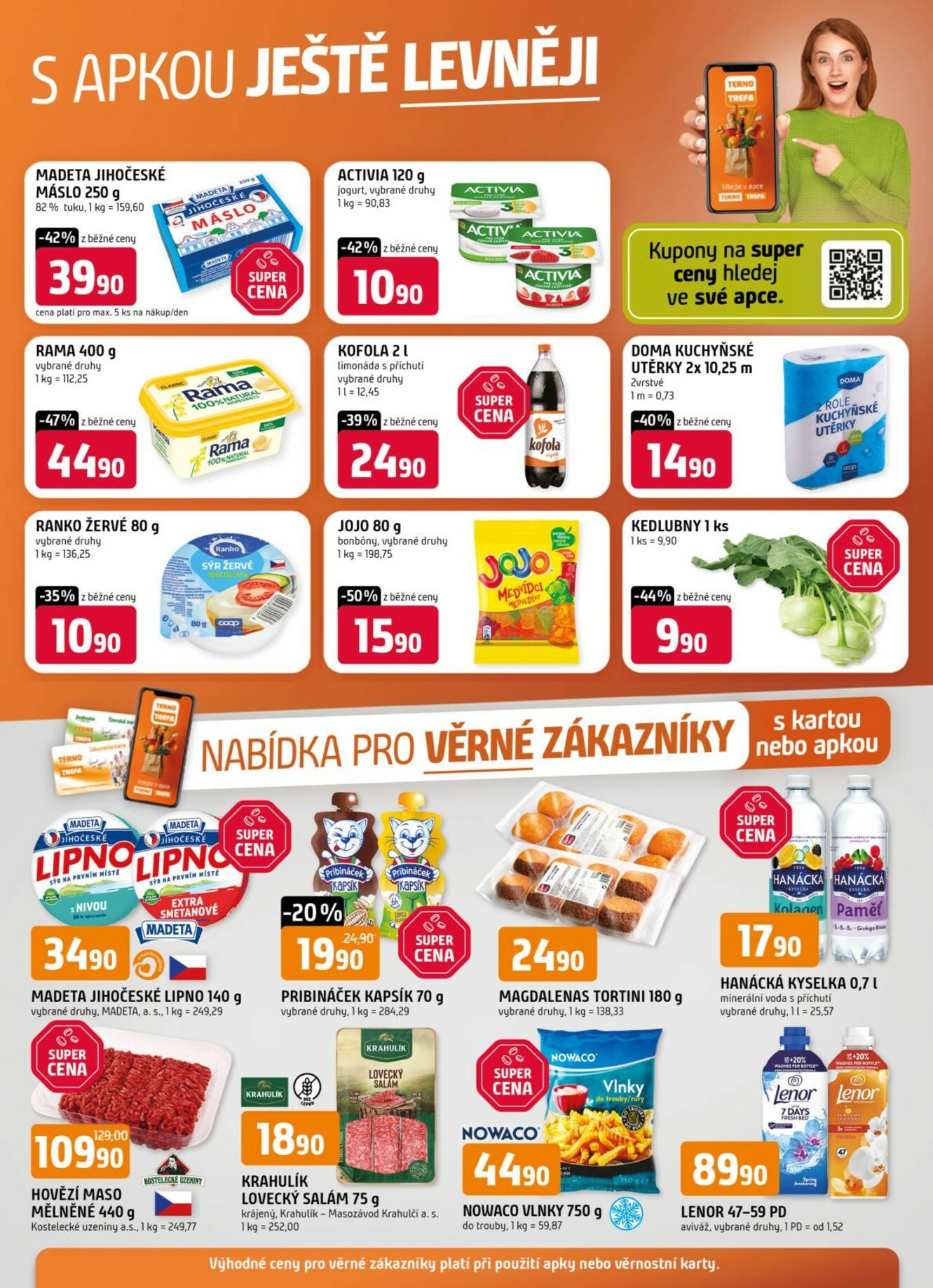 trefa - Aktuální leták Trefa - Nabídka pro věrné zákazníky od 14.01. do 20.01.