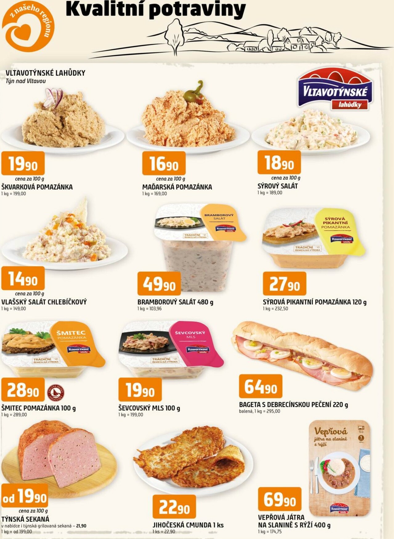 trefa - Trefa - Kvalitní potraviny z našeho regionu leták platný od 28.01. do 03.02.
