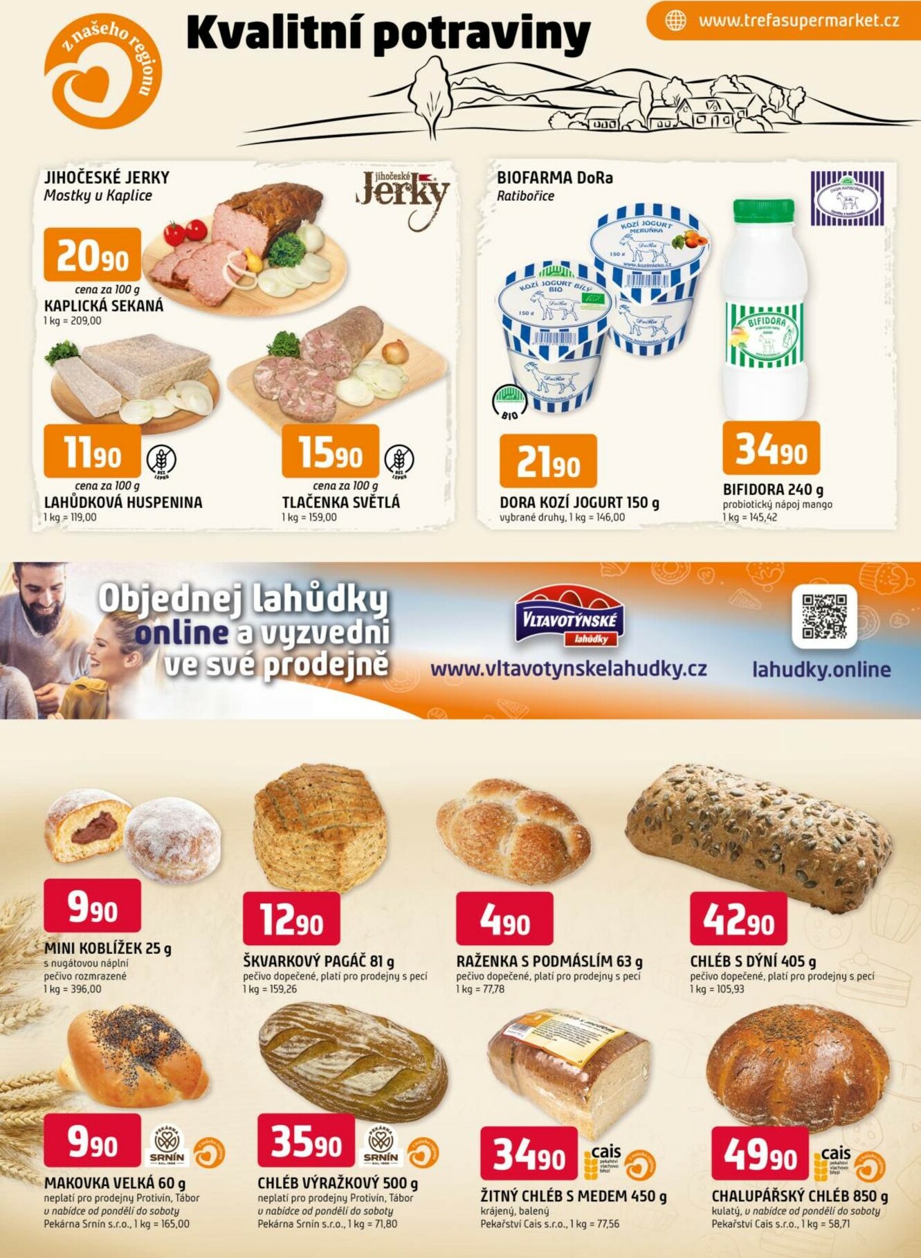 trefa - Trefa - Kvalitní potraviny z našeho regionu leták platný od 28.01. do 03.02. - page: 2