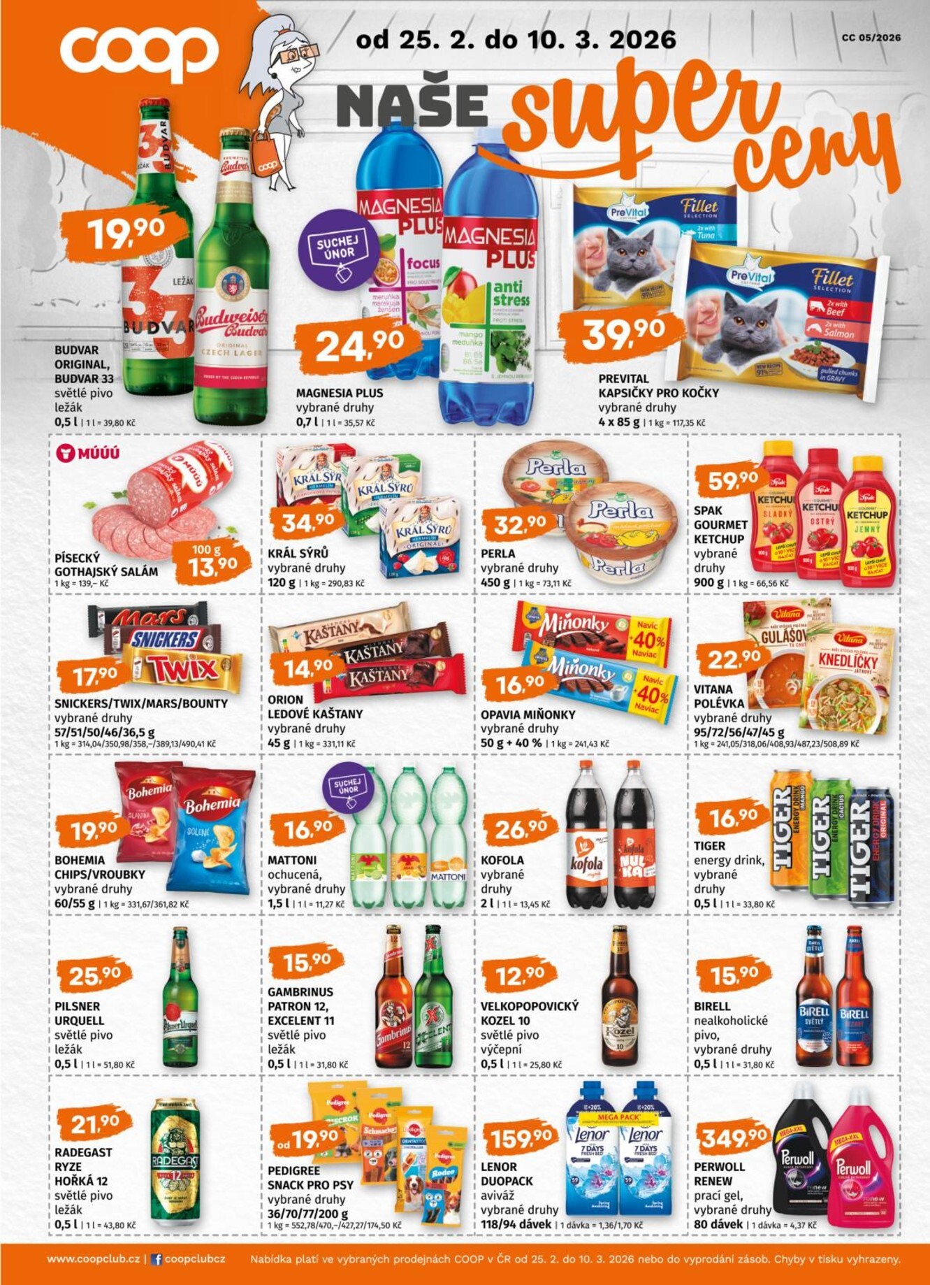 trefa - Trefa leták platný od středy 25.02.2026 do úterý 03.03.2026 - page: 9