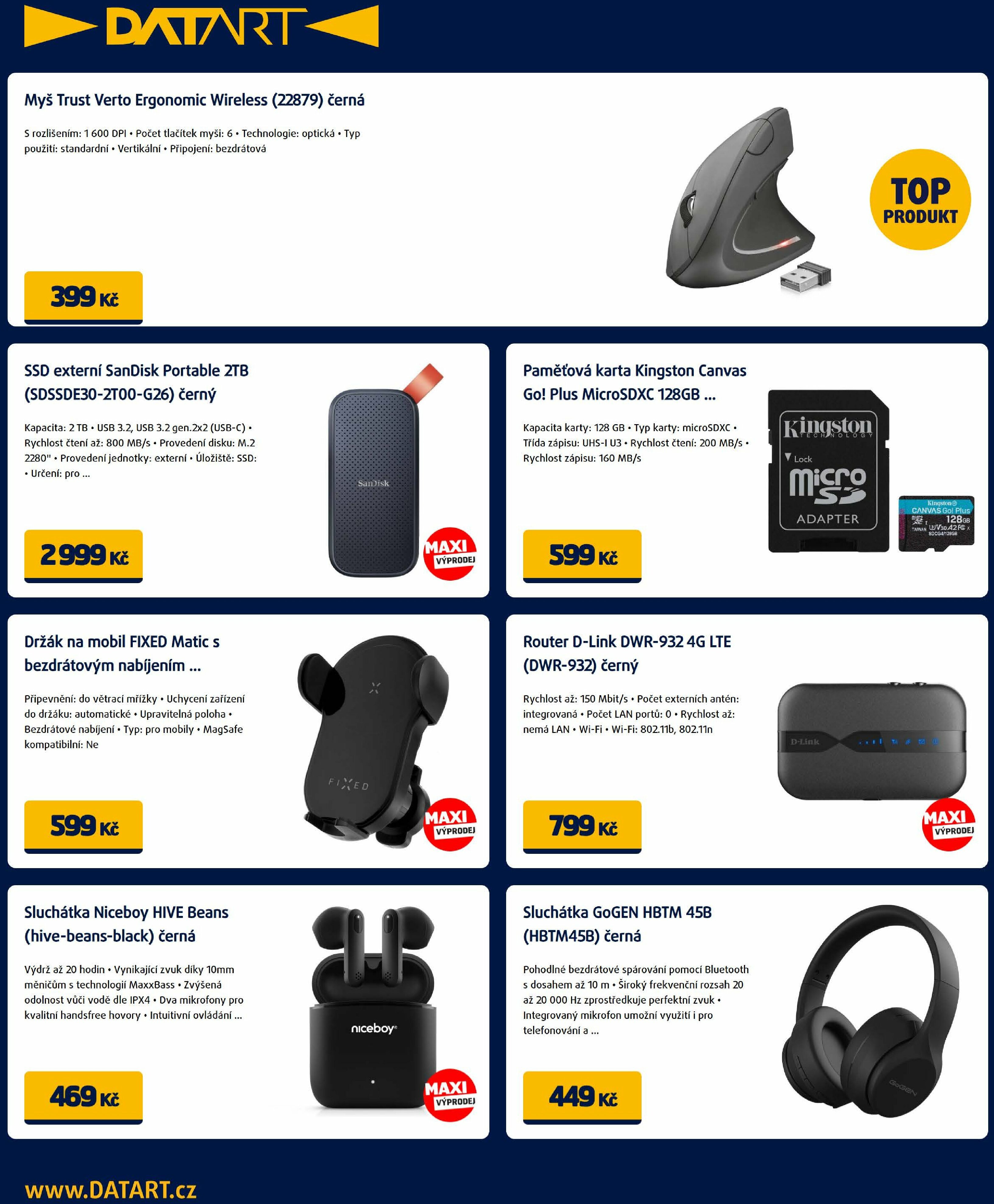 datart - Leták Datart - Maxi výprodej od 11.08. do 17.08. - page: 4