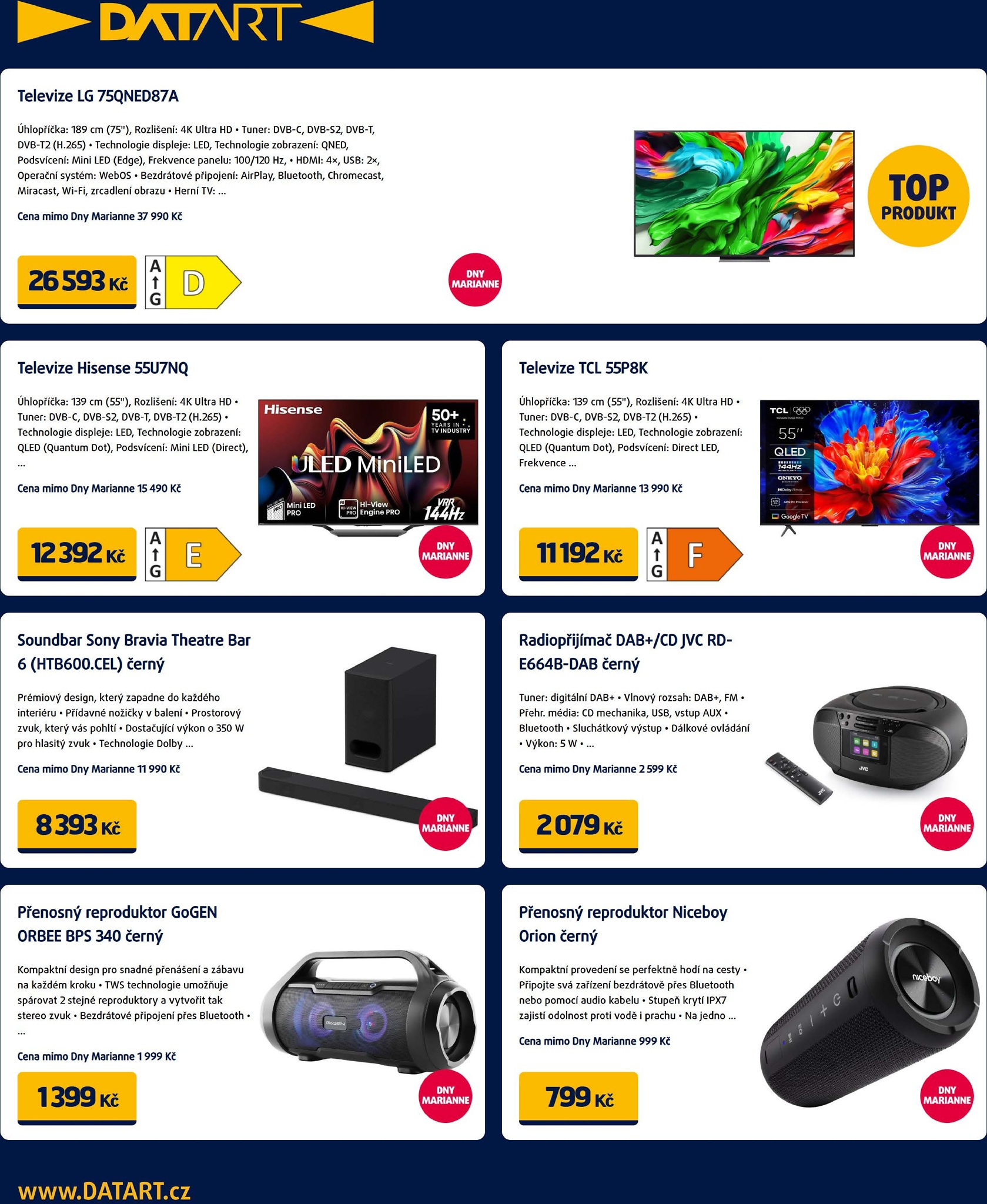 datart - Leták Datart od 12.09. do 15.09. - page: 8