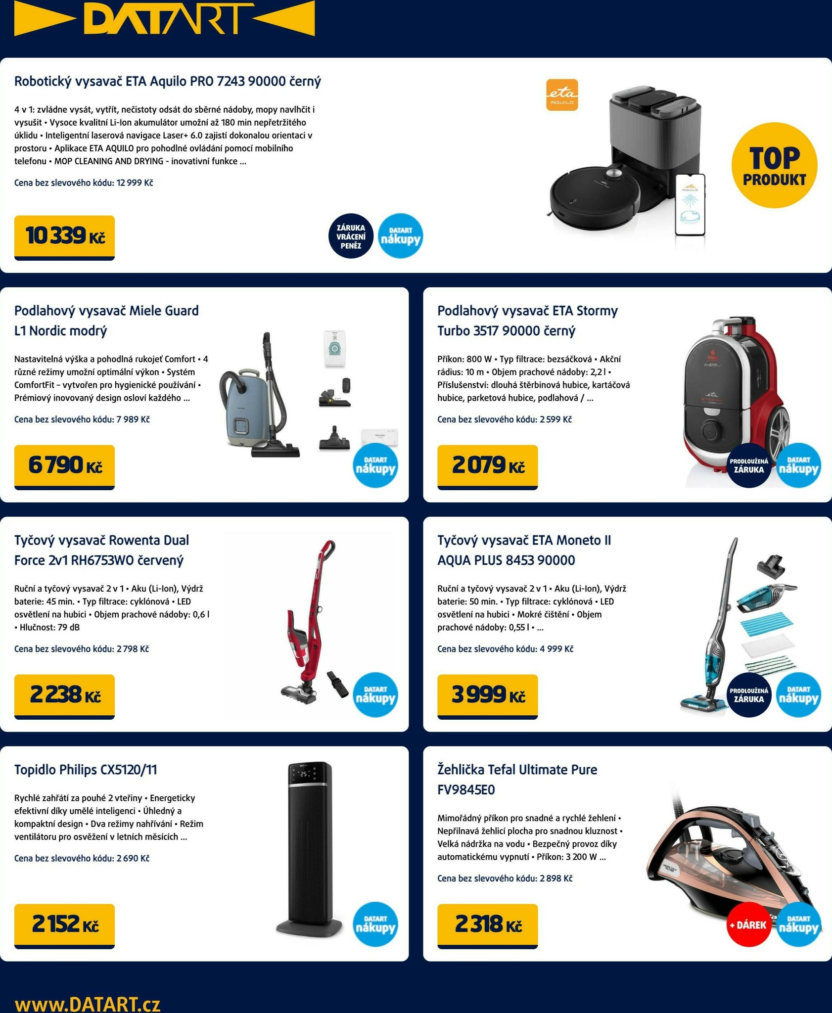 datart - Aktuální leták Datart od 06.10. do 16.10. - page: 2