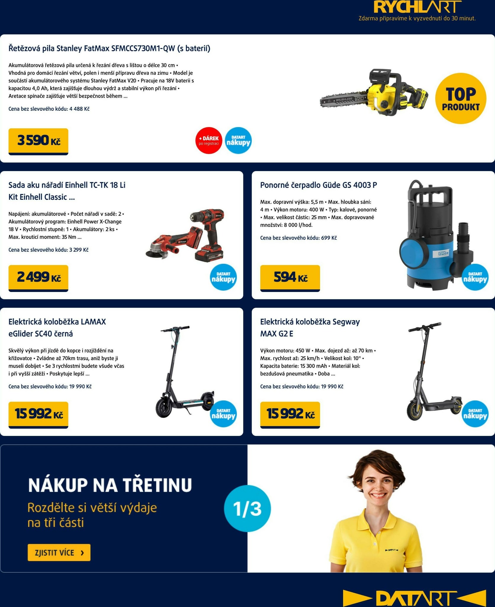 datart - Aktuální leták Datart od 06.10. do 16.10. - page: 19