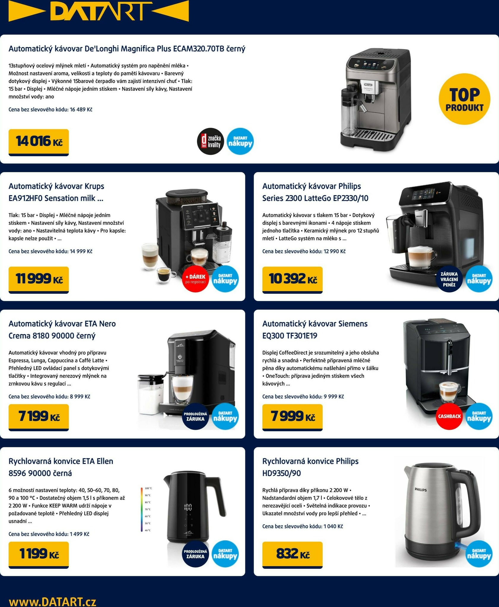 datart - Aktuální leták Datart od 06.10. do 16.10. - page: 4