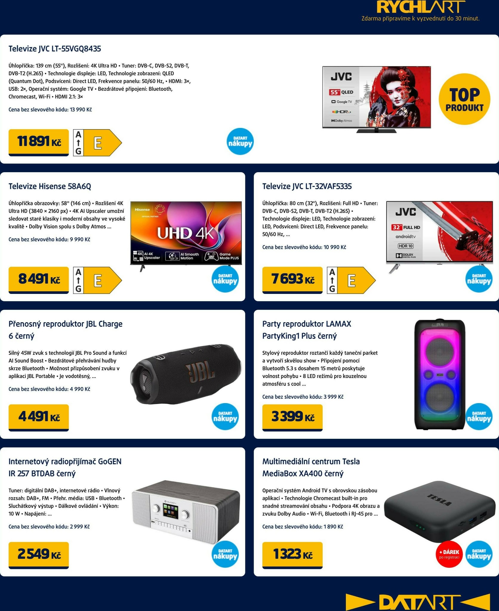 datart - Aktuální leták Datart od 06.10. do 16.10. - page: 17