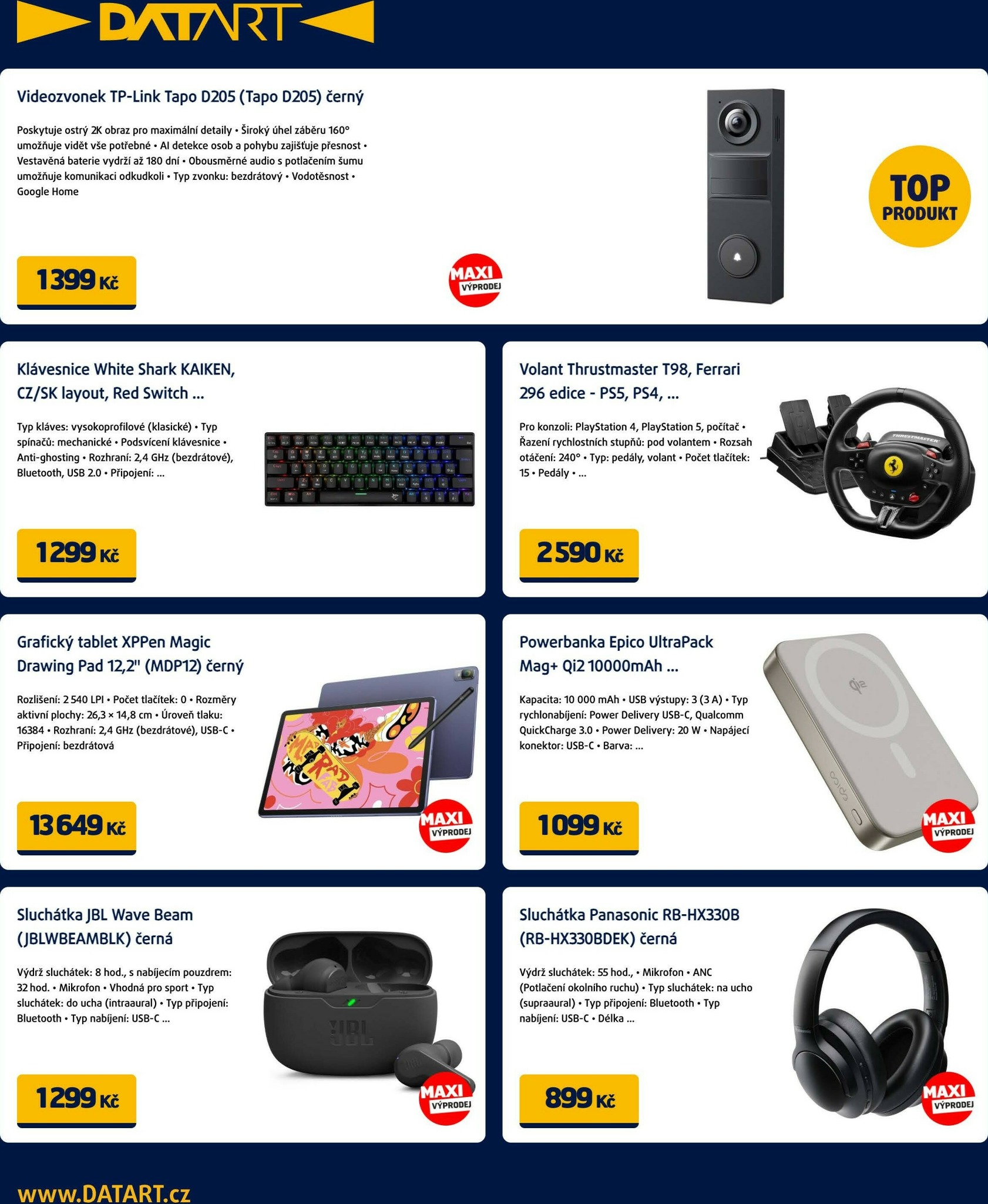 datart - Aktuální leták Datart od 12.01. do 18.01. - page: 4